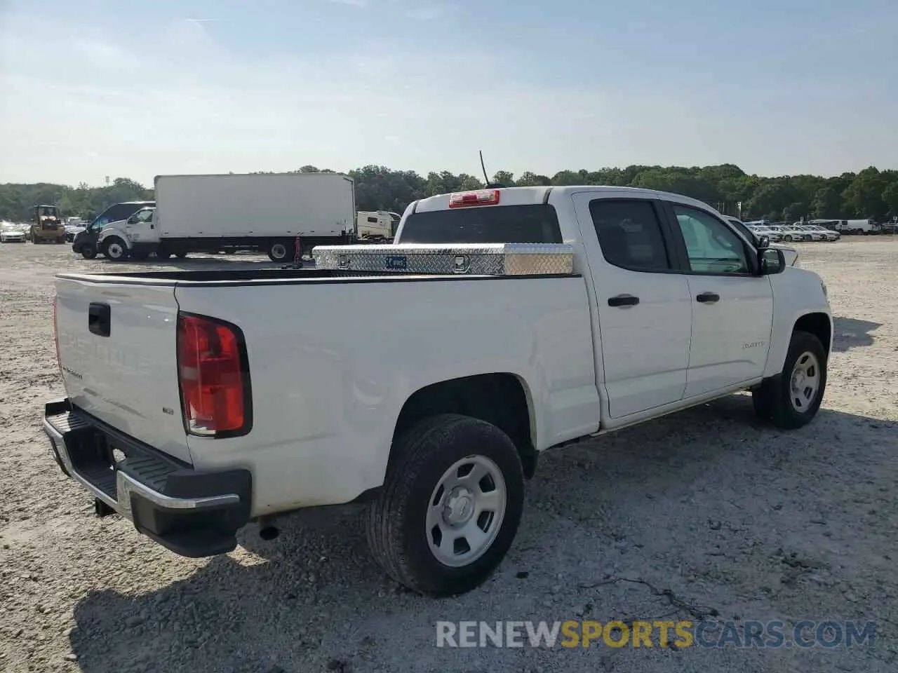 3 fotografías del automóvil dañado 1GCGSBEN5M1279342 CHEVROLET COLORADO 2021