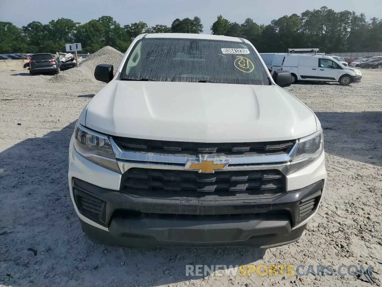 5 fotografías del automóvil dañado 1GCGSBEN5M1279342 CHEVROLET COLORADO 2021