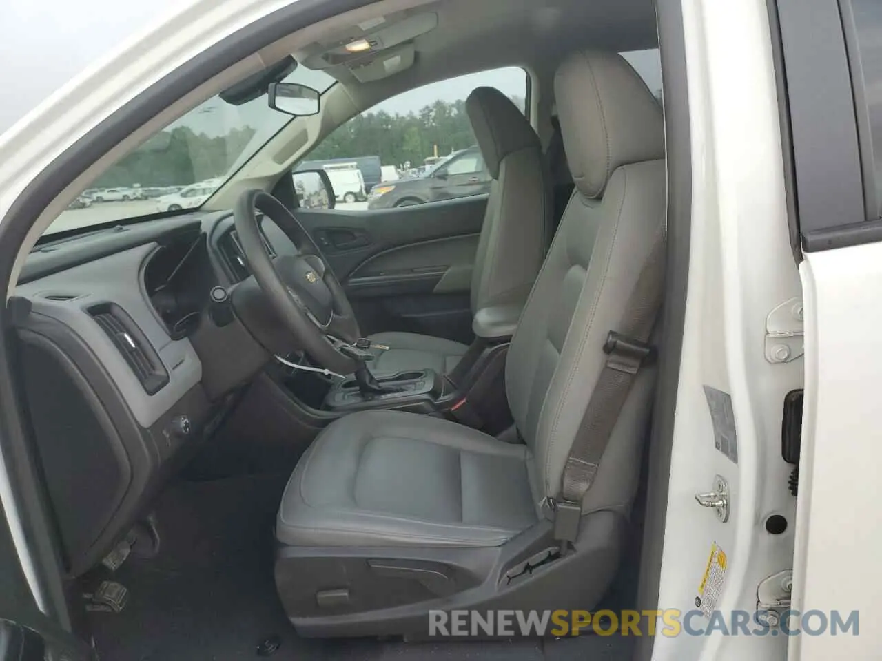 7 fotografías del automóvil dañado 1GCGSBEN5M1279342 CHEVROLET COLORADO 2021
