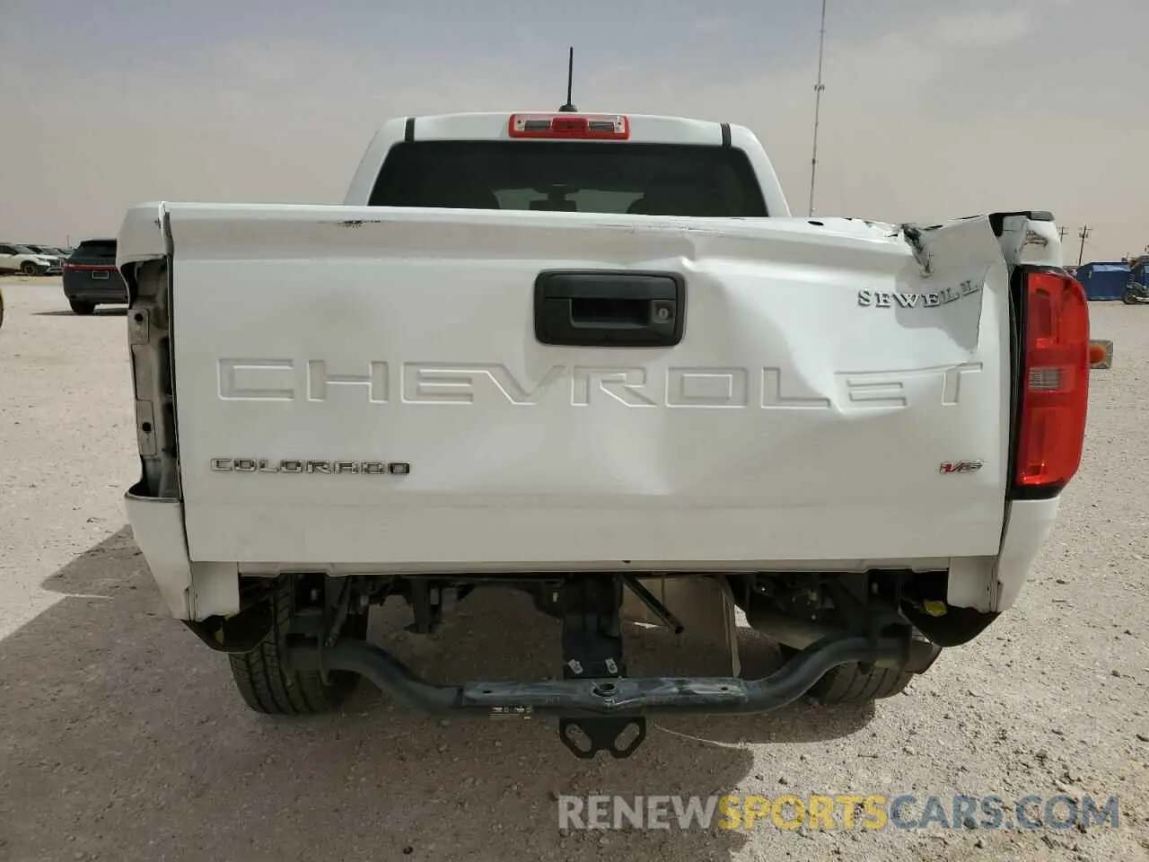 6 fotografías del automóvil dañado 1GCGSBEN6M1187687 CHEVROLET COLORADO 2021