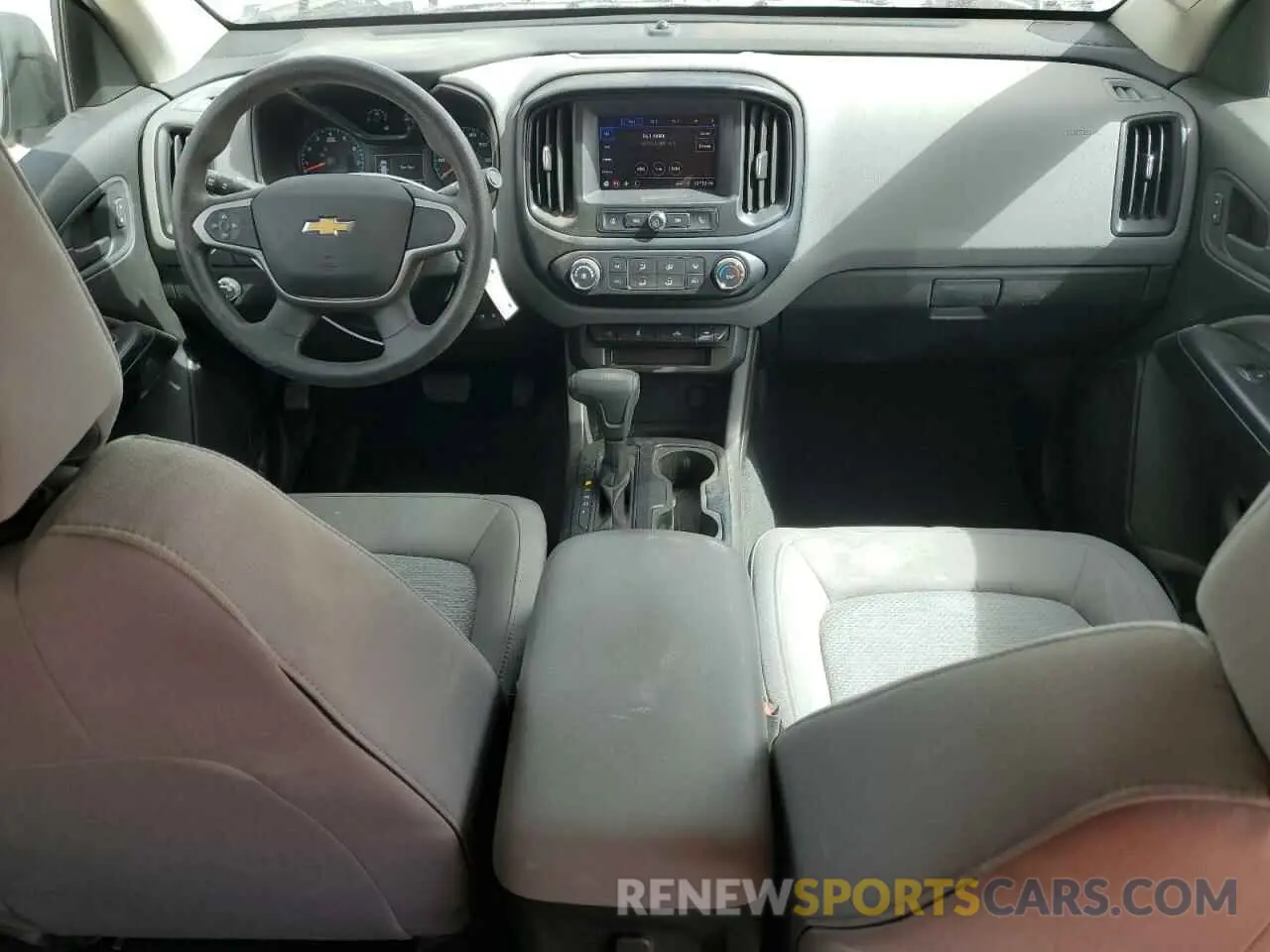 8 fotografías del automóvil dañado 1GCGSBEN6M1187687 CHEVROLET COLORADO 2021