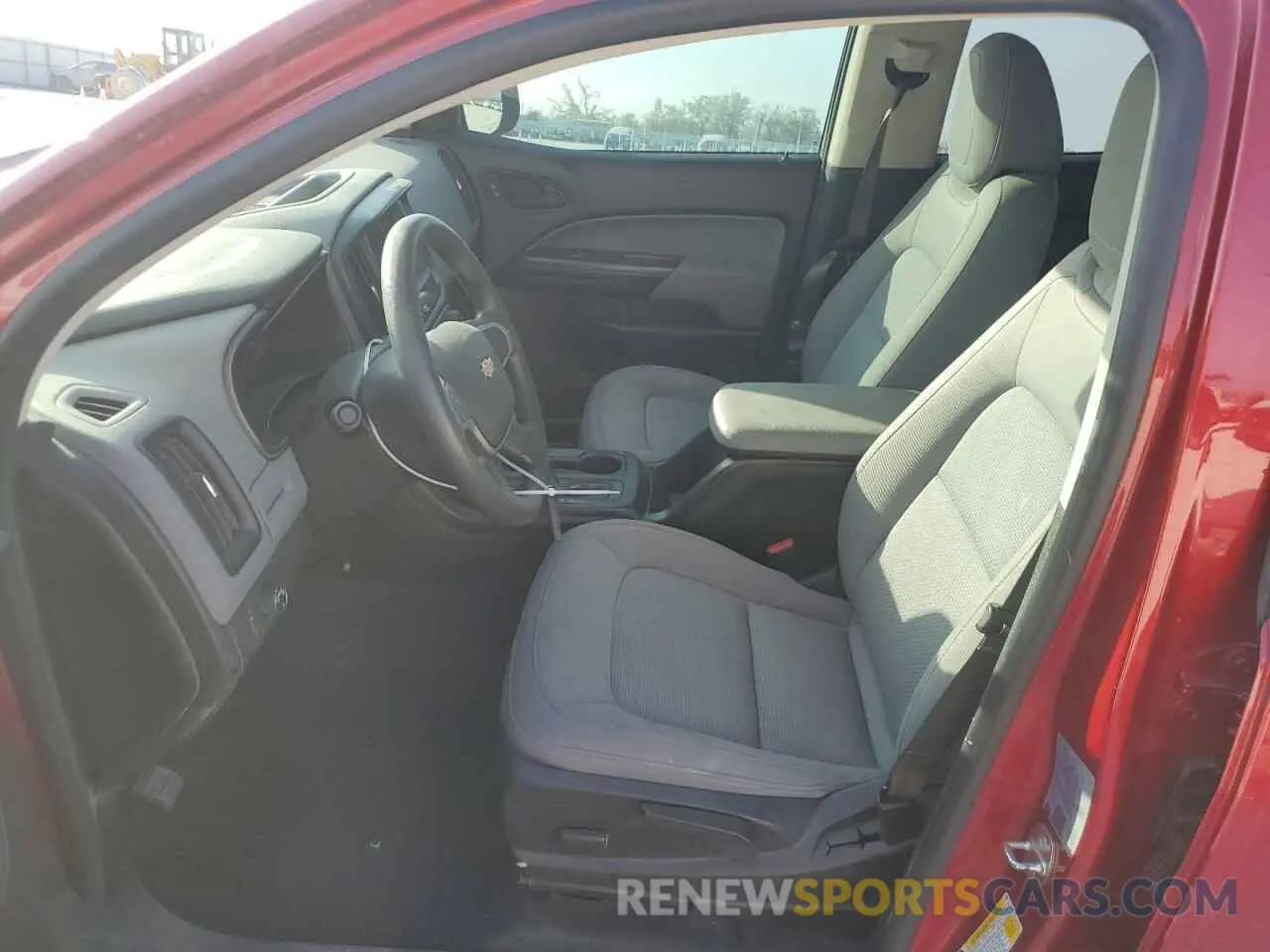 7 fotografías del automóvil dañado 1GCGSBEN7M1188184 CHEVROLET COLORADO 2021