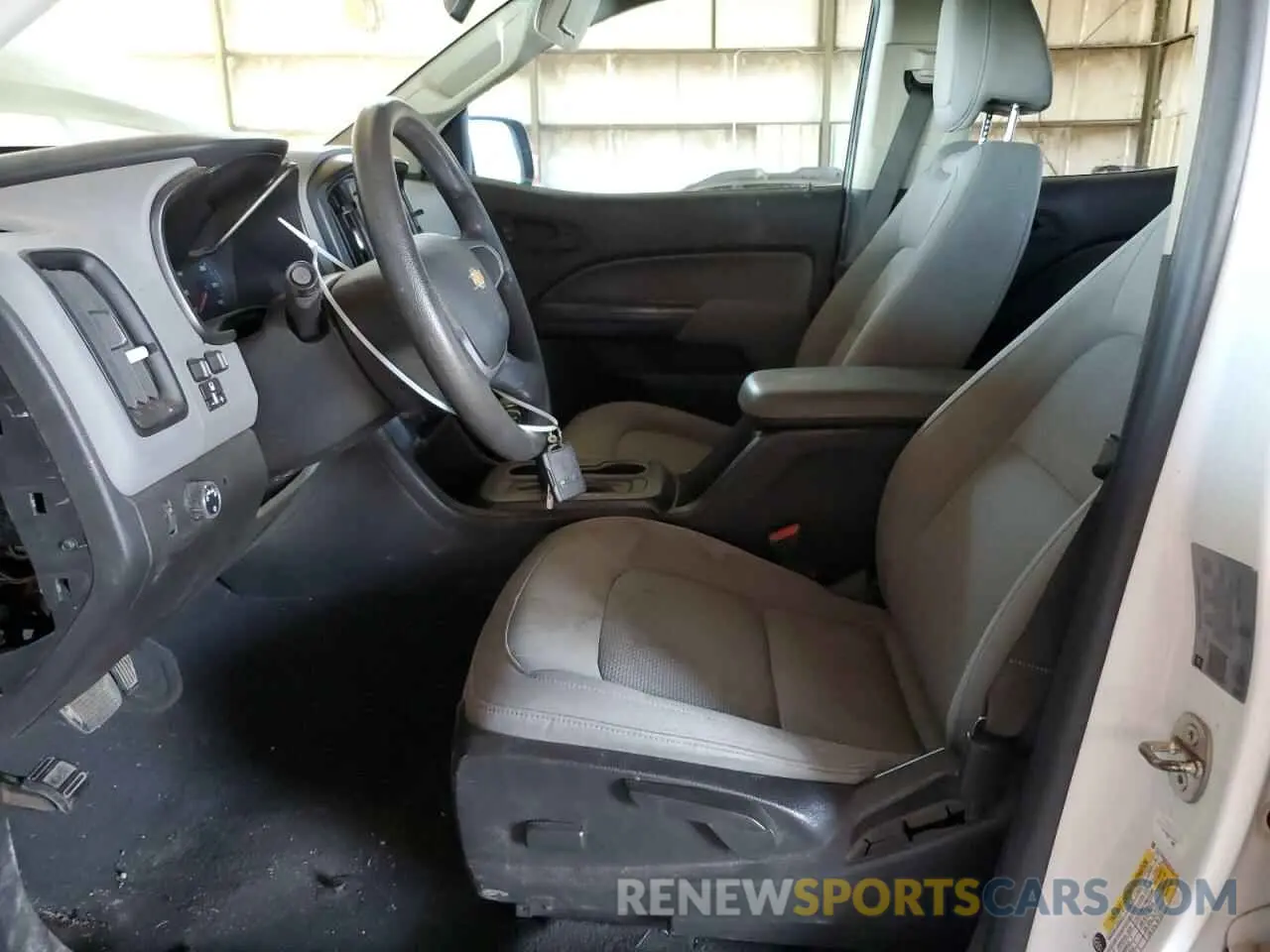7 fotografías del automóvil dañado 1GCGSBEN7M1251123 CHEVROLET COLORADO 2021