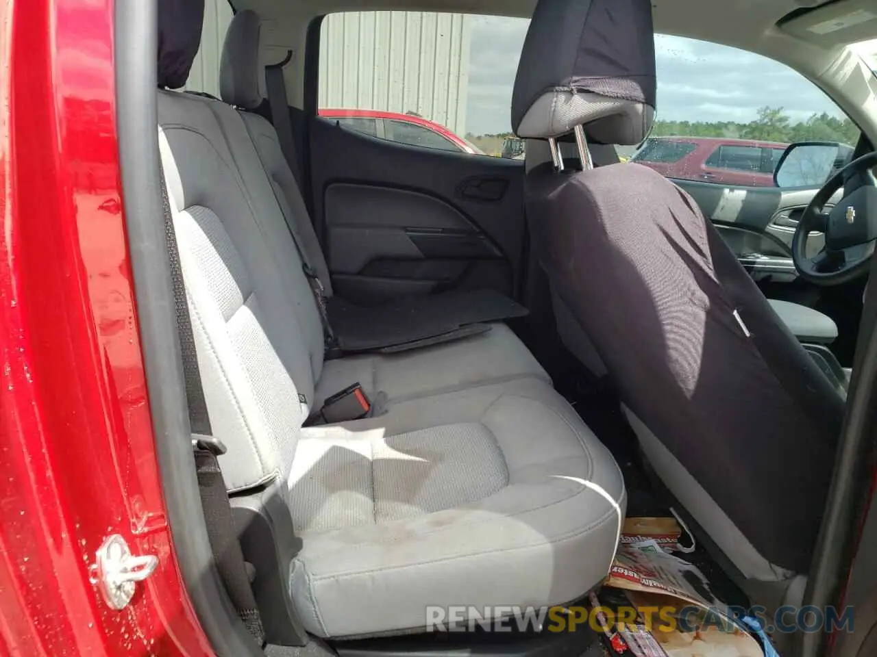 10 fotografías del automóvil dañado 1GCGSBEN8M1214842 CHEVROLET COLORADO 2021