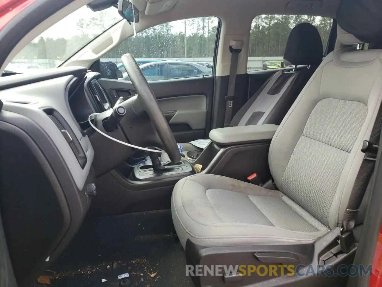 7 fotografías del automóvil dañado 1GCGSBEN8M1214842 CHEVROLET COLORADO 2021