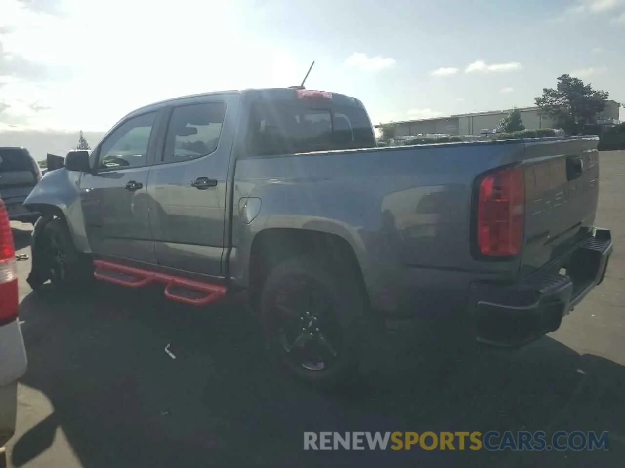 2 fotografías del automóvil dañado 1GCGSCEA3M1120239 CHEVROLET COLORADO 2021