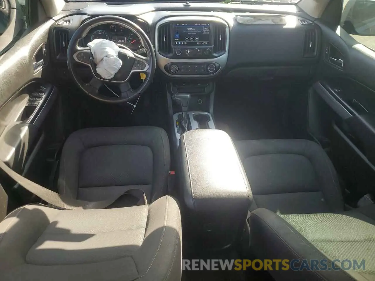 8 fotografías del automóvil dañado 1GCGSCEA3M1120239 CHEVROLET COLORADO 2021