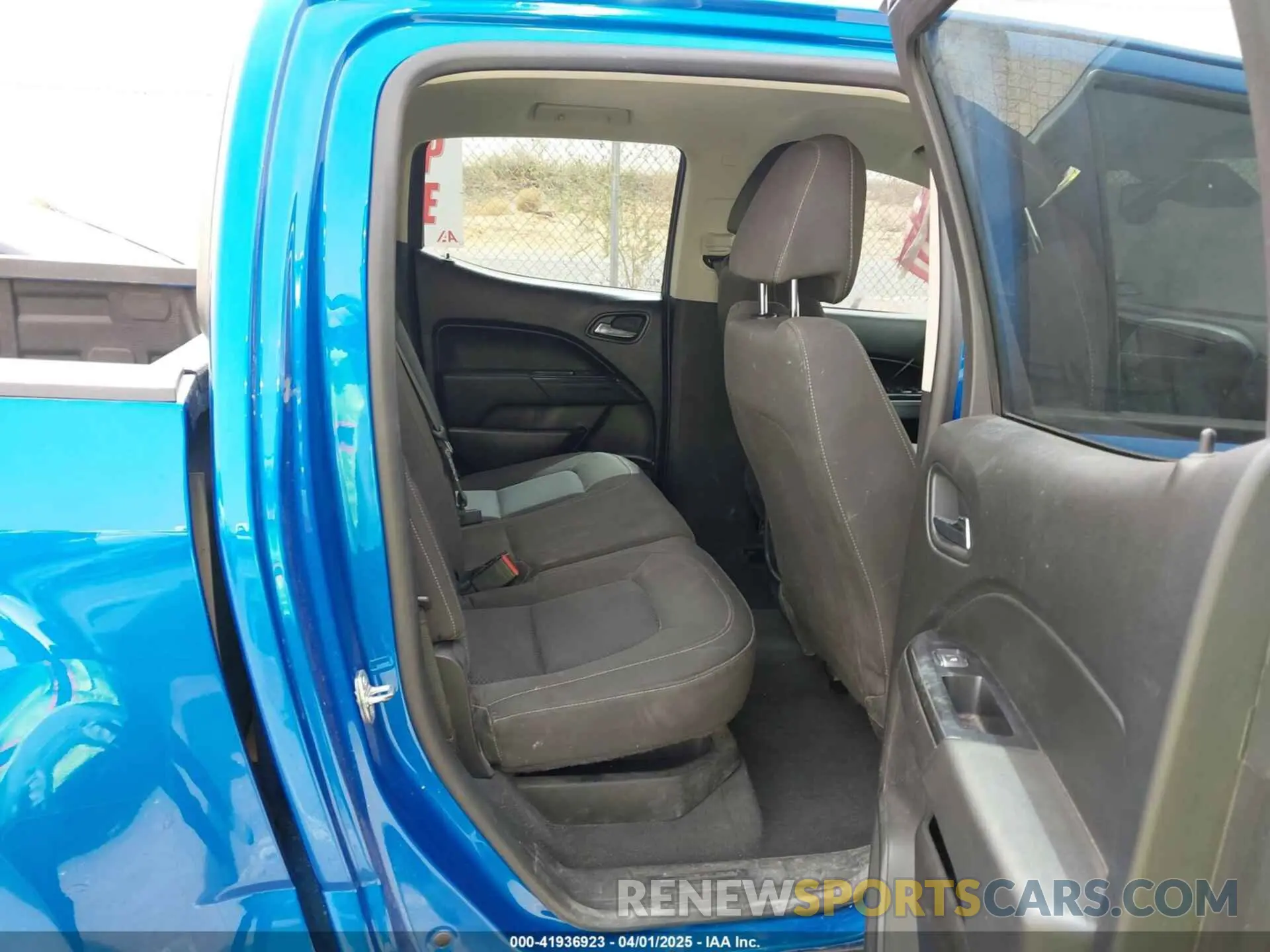8 fotografías del automóvil dañado 1GCGSCEA4M1137972 CHEVROLET COLORADO 2021