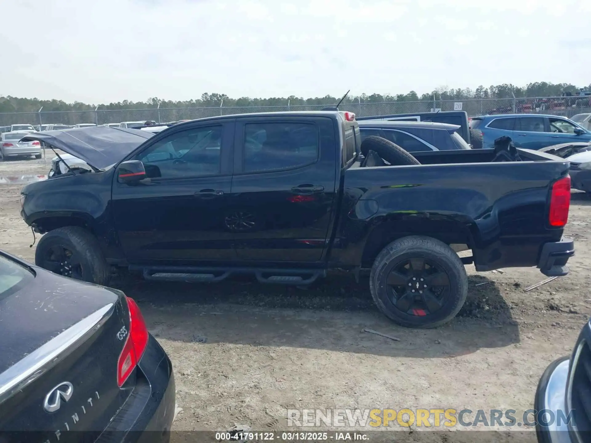 14 fotografías del automóvil dañado 1GCGSCEA6M1283709 CHEVROLET COLORADO 2021