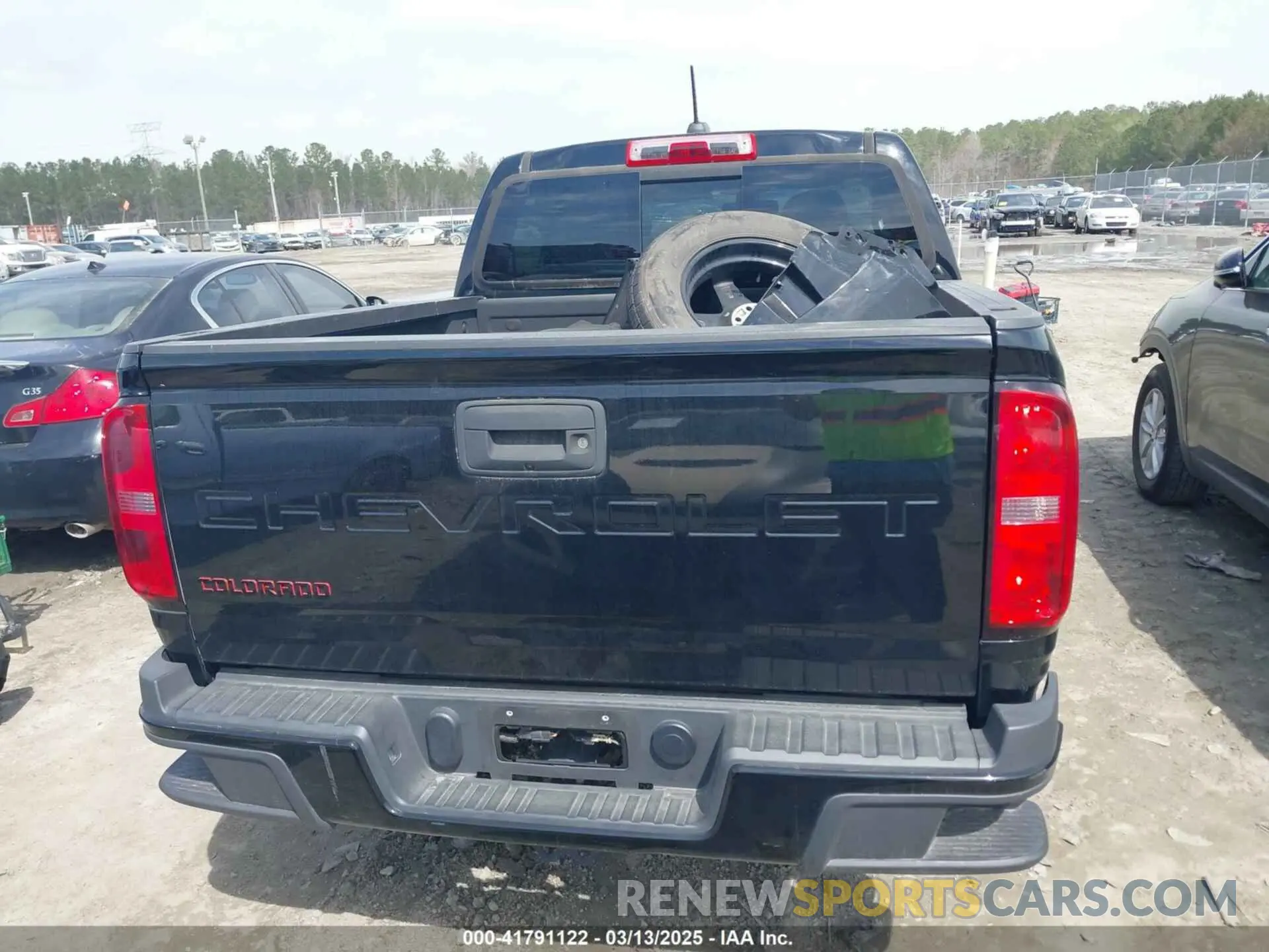 16 fotografías del automóvil dañado 1GCGSCEA6M1283709 CHEVROLET COLORADO 2021