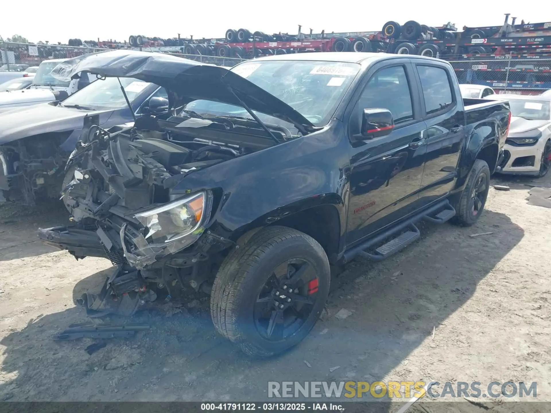 2 fotografías del automóvil dañado 1GCGSCEA6M1283709 CHEVROLET COLORADO 2021
