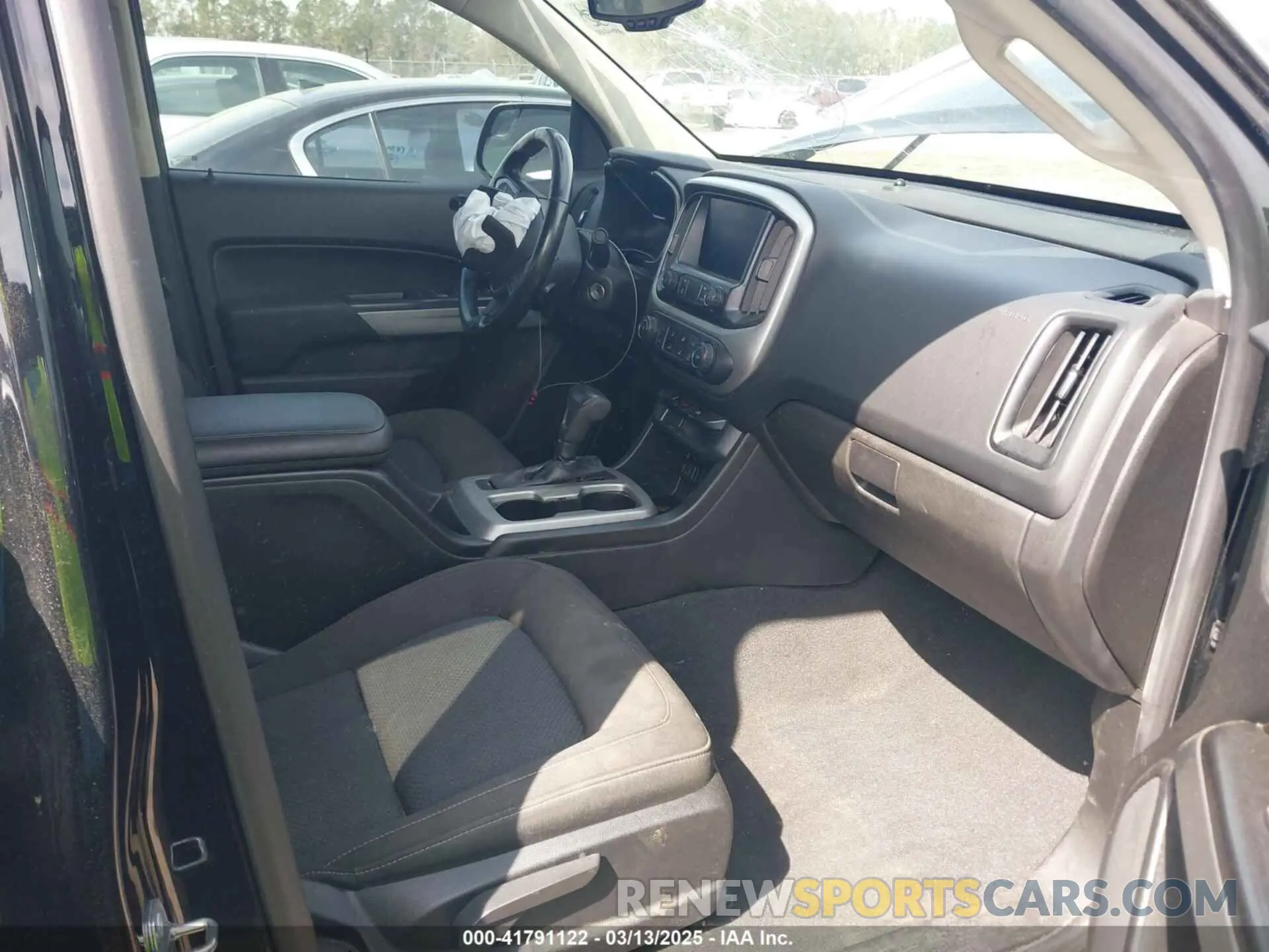5 fotografías del automóvil dañado 1GCGSCEA6M1283709 CHEVROLET COLORADO 2021