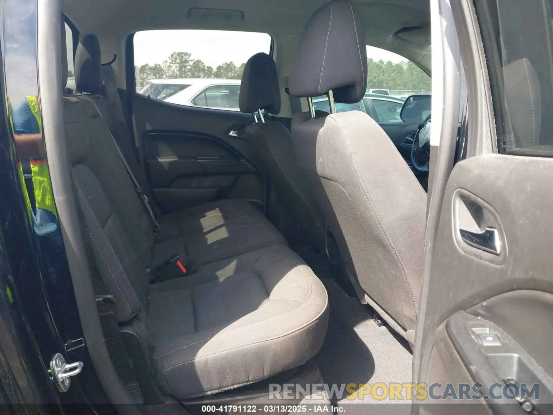 8 fotografías del automóvil dañado 1GCGSCEA6M1283709 CHEVROLET COLORADO 2021