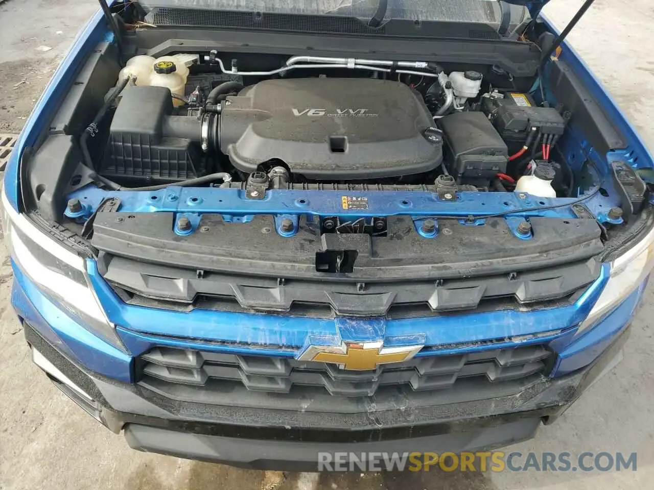 11 fotografías del automóvil dañado 1GCGSCEN0M1147062 CHEVROLET COLORADO 2021
