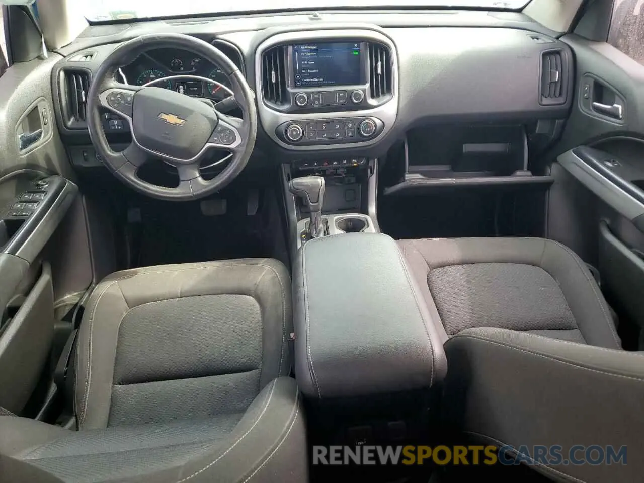 8 fotografías del automóvil dañado 1GCGSCEN0M1147062 CHEVROLET COLORADO 2021