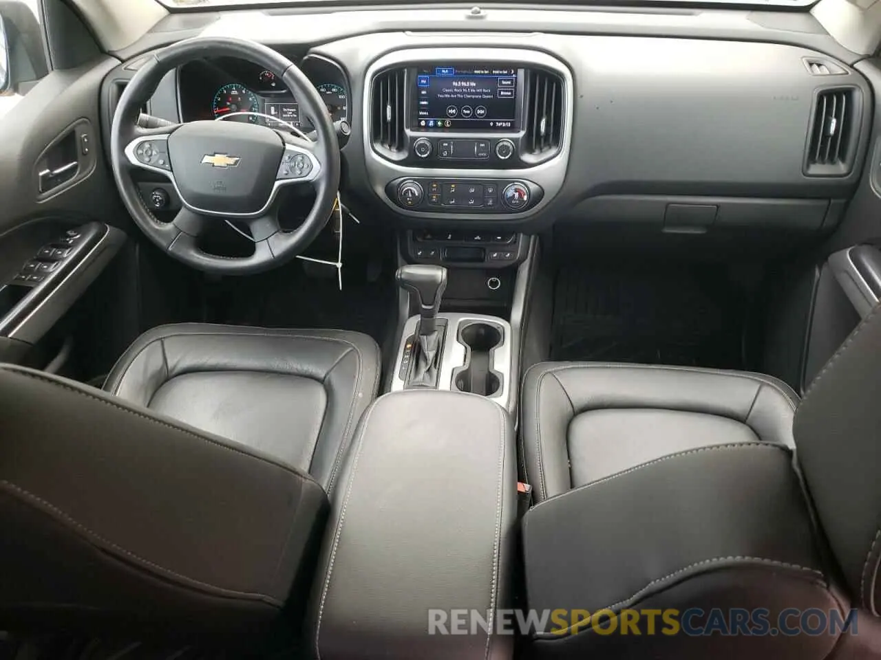 8 fotografías del automóvil dañado 1GCGSCEN1M1147815 CHEVROLET COLORADO 2021