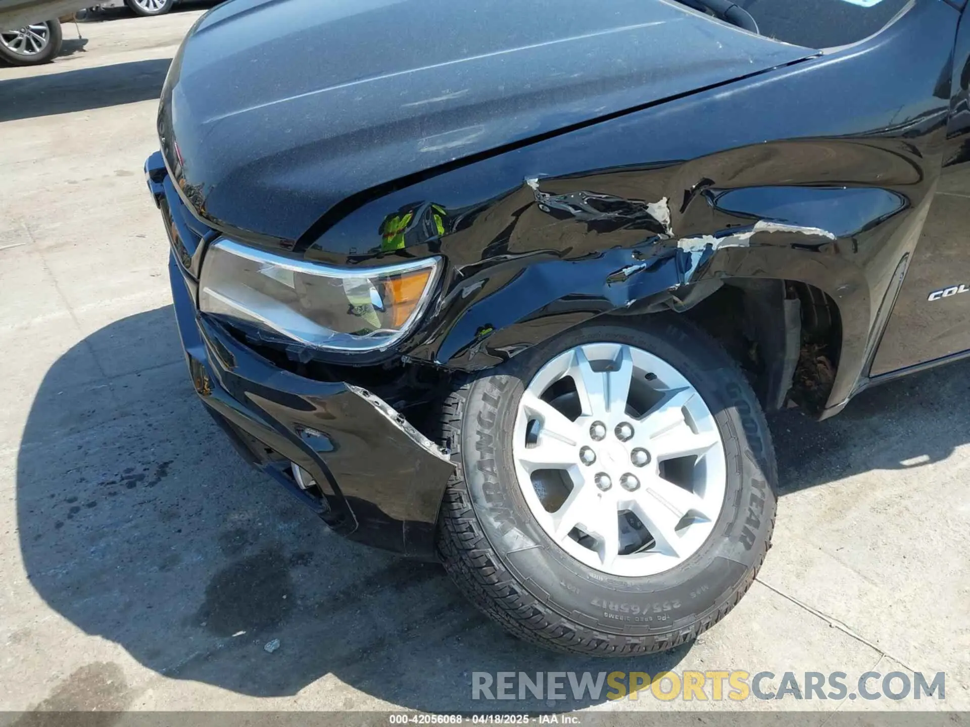 6 fotografías del automóvil dañado 1GCGSCEN1M1221153 CHEVROLET COLORADO 2021