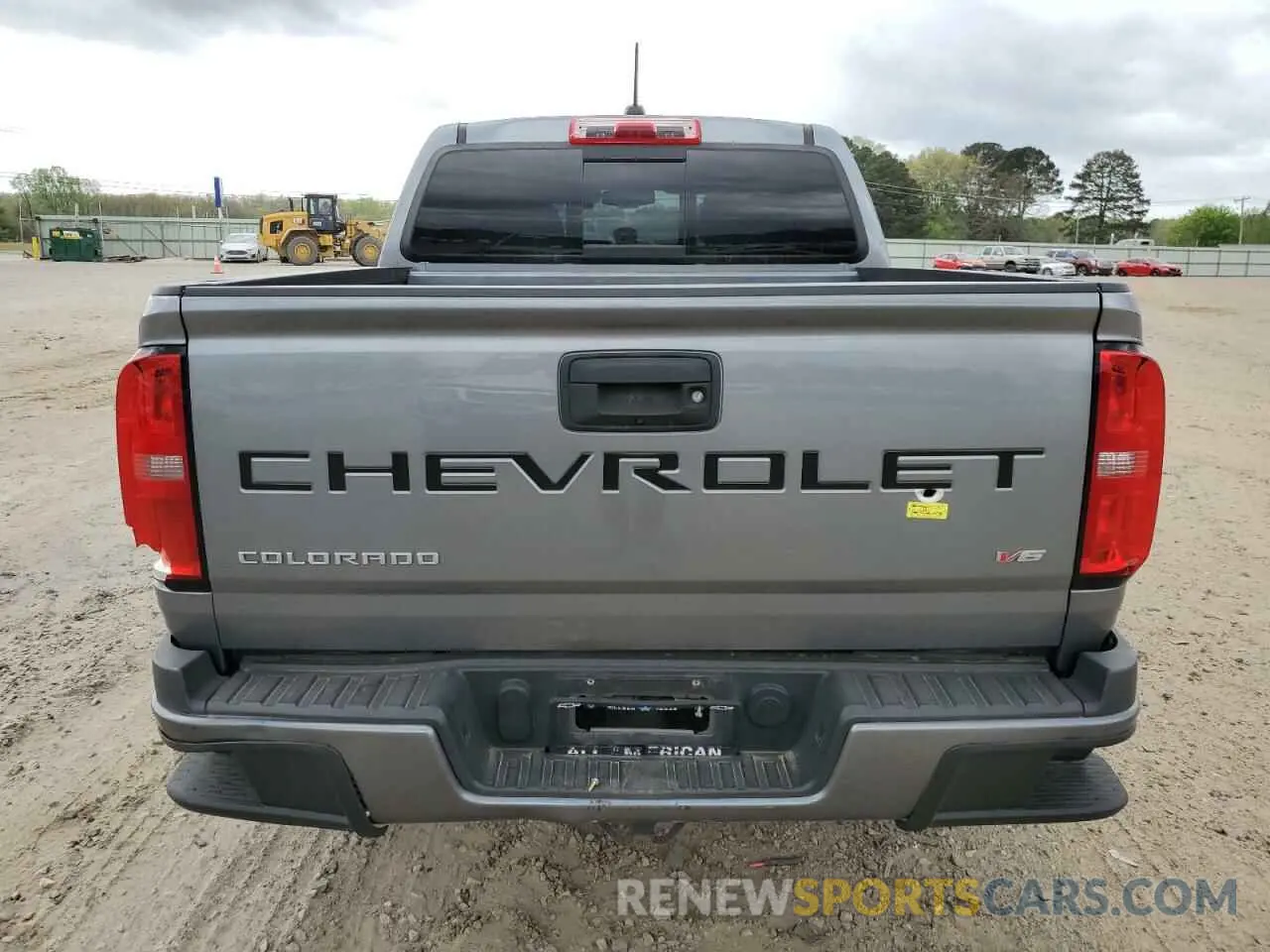 6 fotografías del automóvil dañado 1GCGSCEN1M1258929 CHEVROLET COLORADO 2021