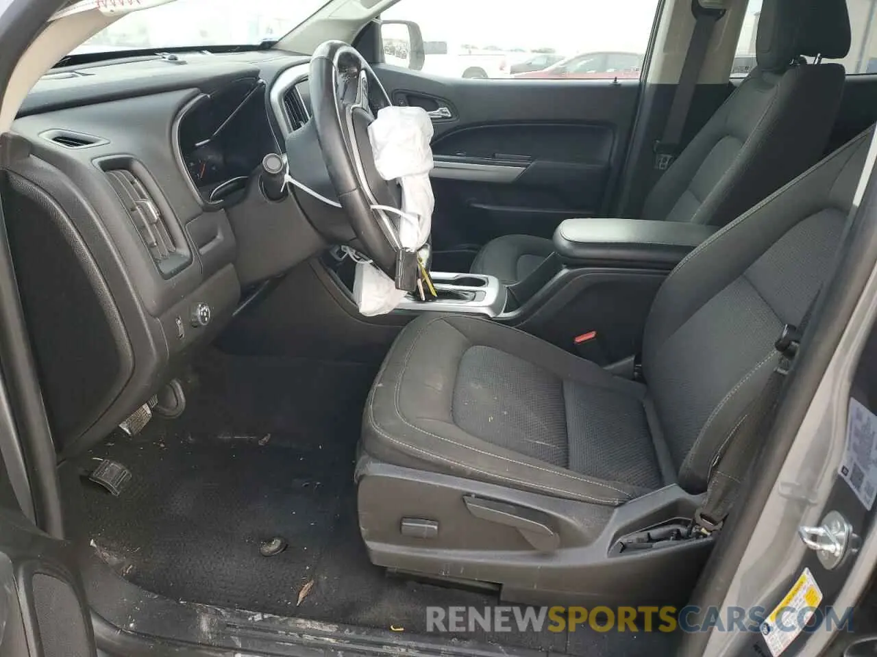 7 fotografías del automóvil dañado 1GCGSCEN2M1101412 CHEVROLET COLORADO 2021