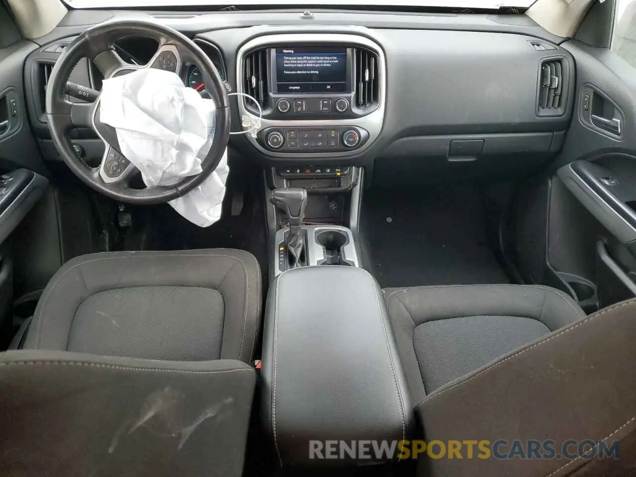 8 fotografías del automóvil dañado 1GCGSCEN2M1101412 CHEVROLET COLORADO 2021