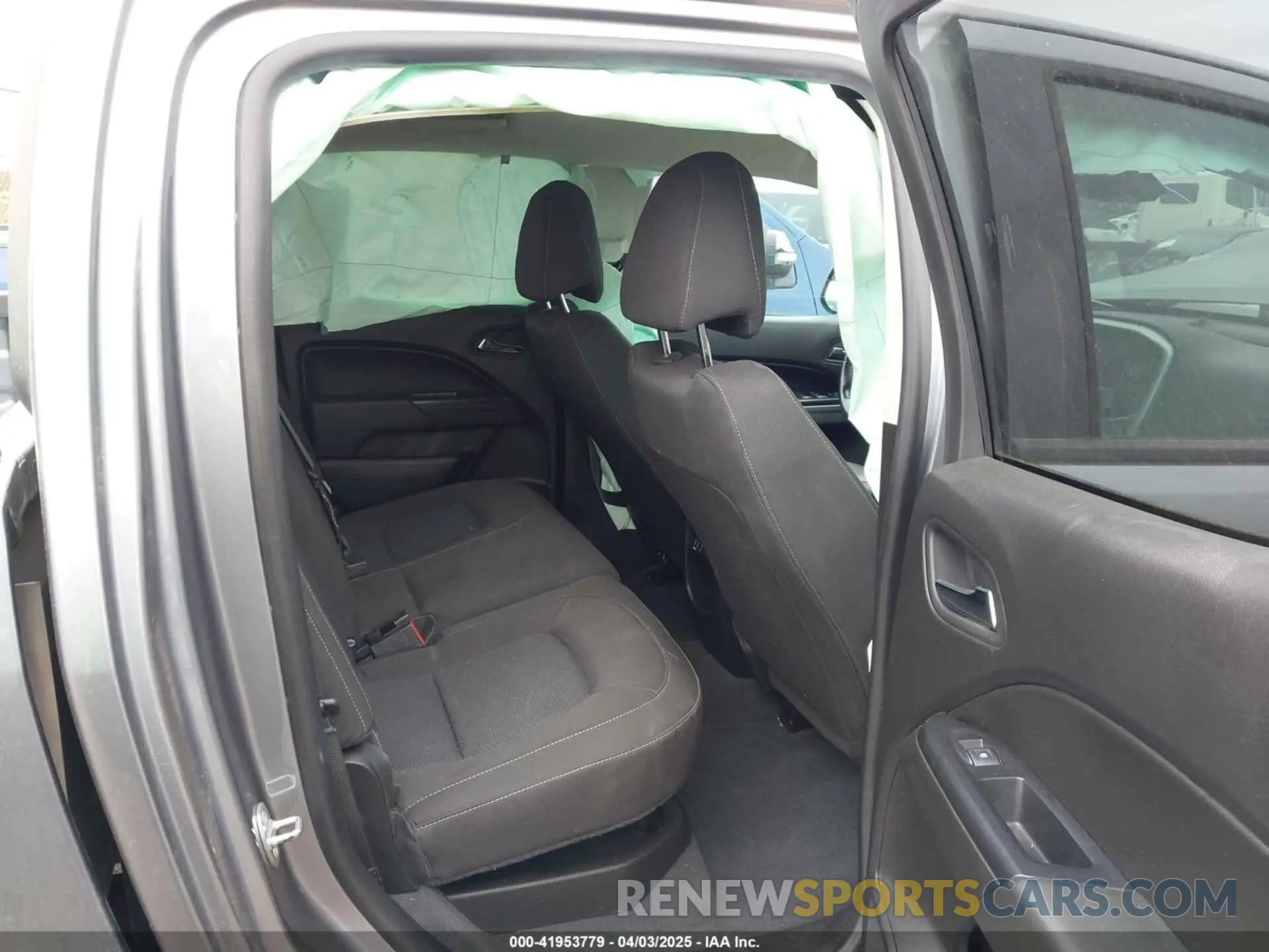 8 fotografías del automóvil dañado 1GCGSCEN3M1134547 CHEVROLET COLORADO 2021