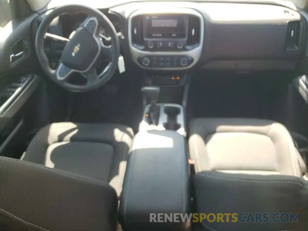 8 fotografías del automóvil dañado 1GCGSCEN3M1147668 CHEVROLET COLORADO 2021