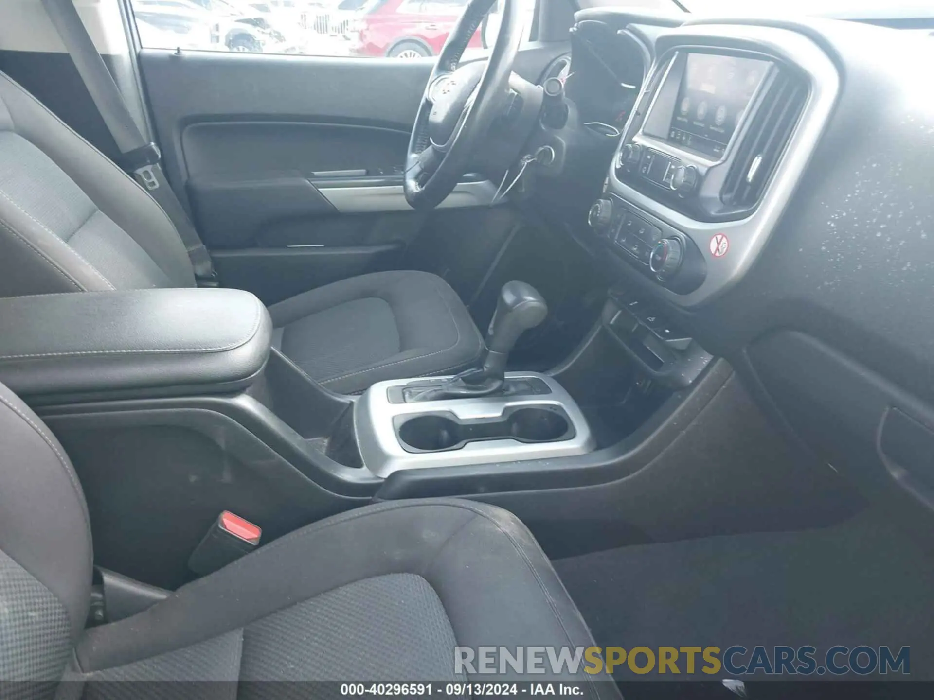 5 fotografías del automóvil dañado 1GCGSCEN7M1209427 CHEVROLET COLORADO 2021