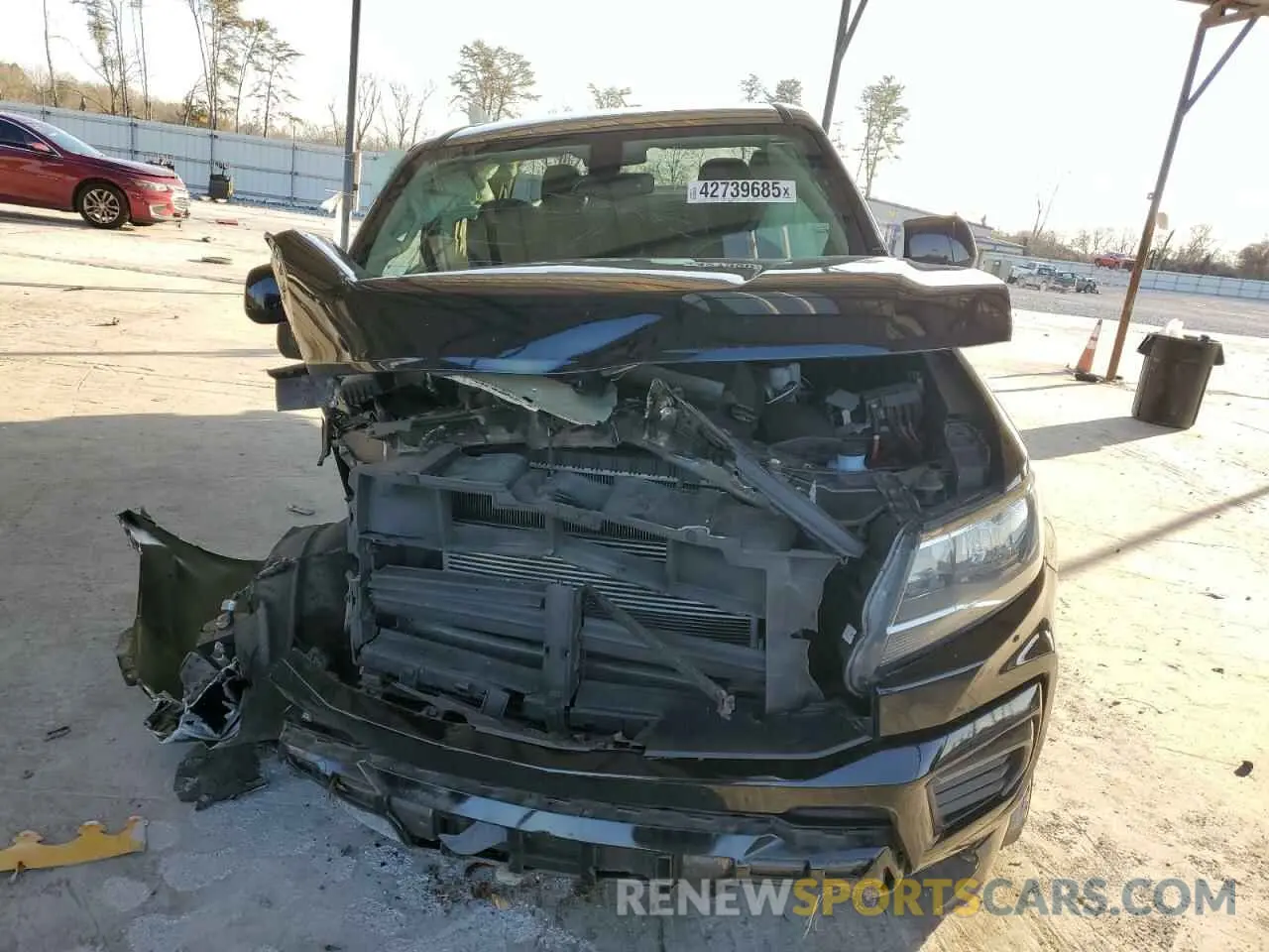 5 fotografías del automóvil dañado 1GCGSCEN8M1267157 CHEVROLET COLORADO 2021