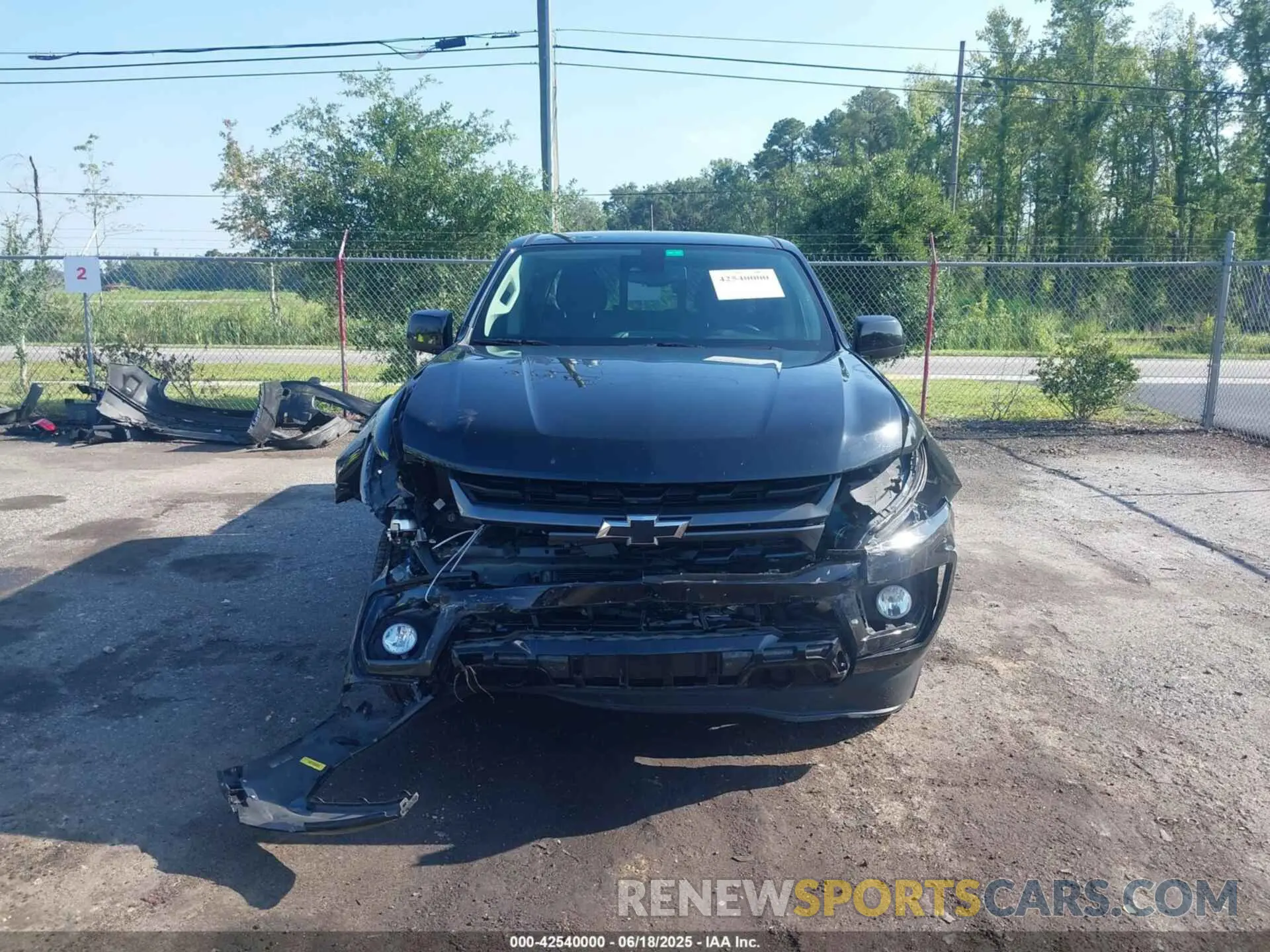 12 fotografías del automóvil dañado 1GCGSDEN0M1129473 CHEVROLET COLORADO 2021
