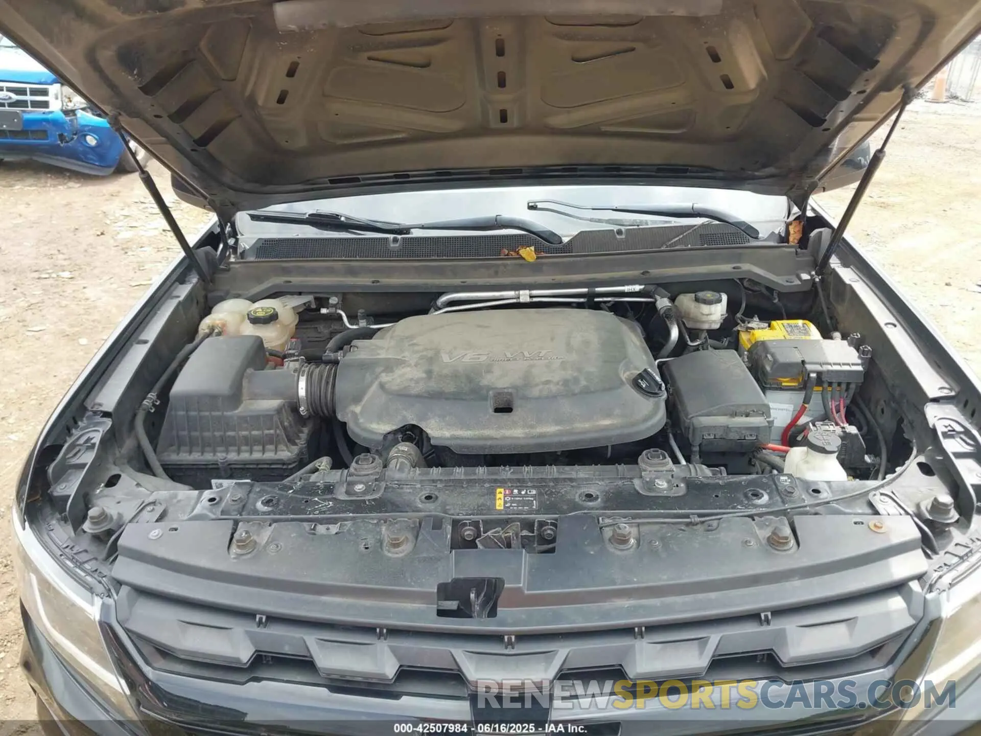 10 fotografías del automóvil dañado 1GCGTBEN3M1141666 CHEVROLET COLORADO 2021