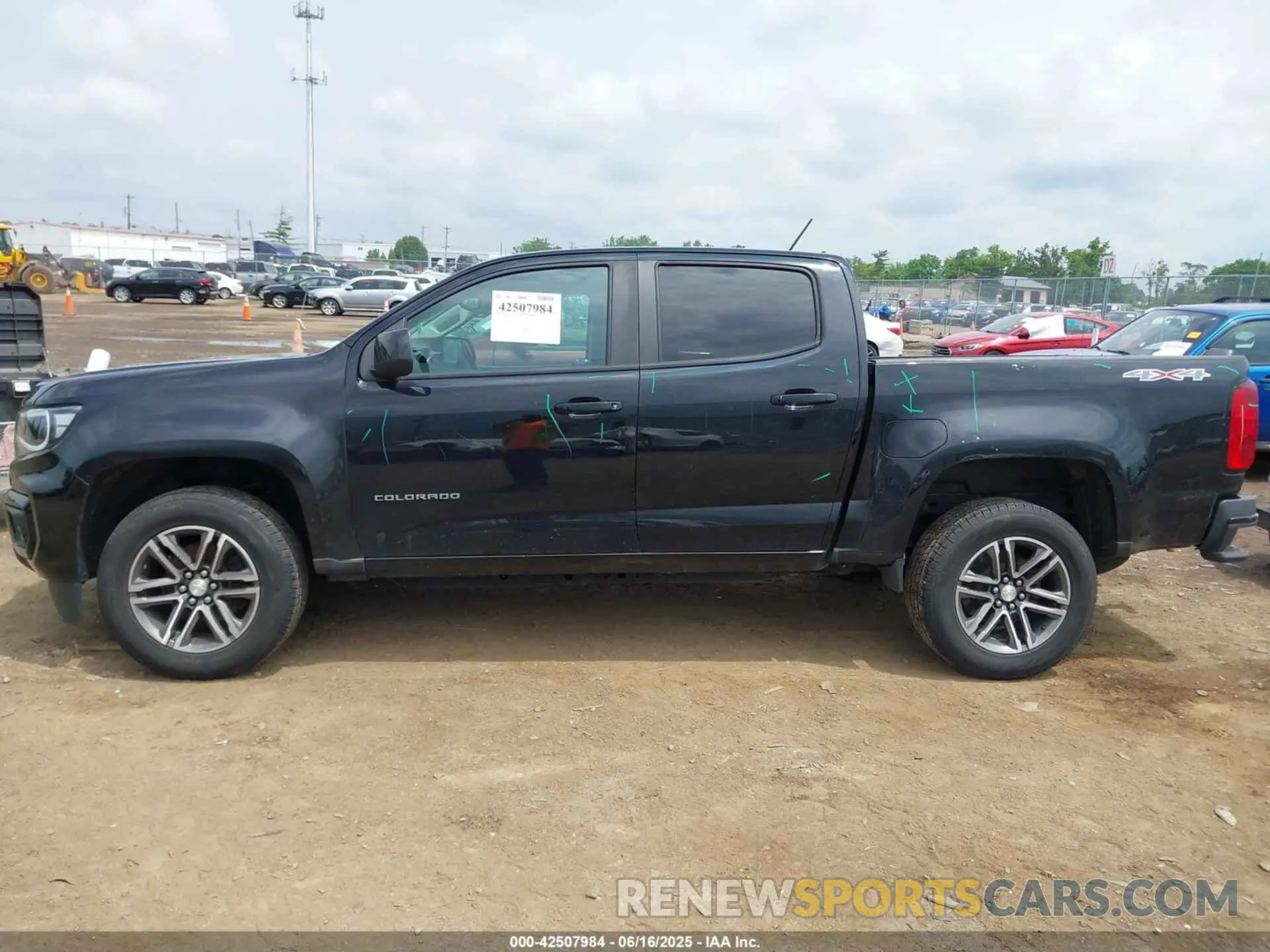 14 fotografías del automóvil dañado 1GCGTBEN3M1141666 CHEVROLET COLORADO 2021
