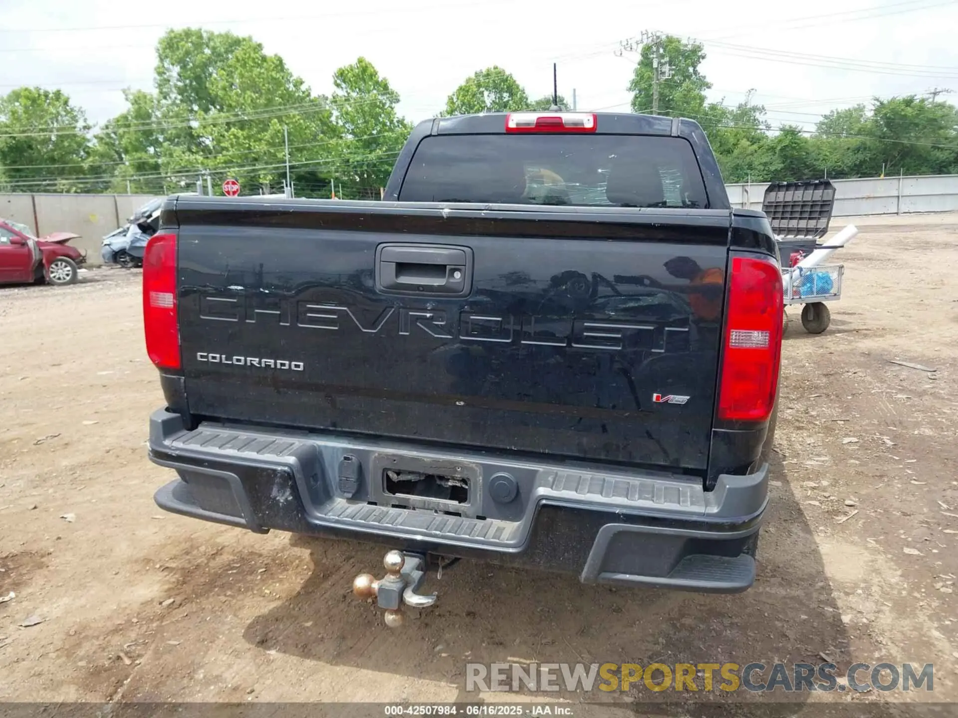 16 fotografías del automóvil dañado 1GCGTBEN3M1141666 CHEVROLET COLORADO 2021