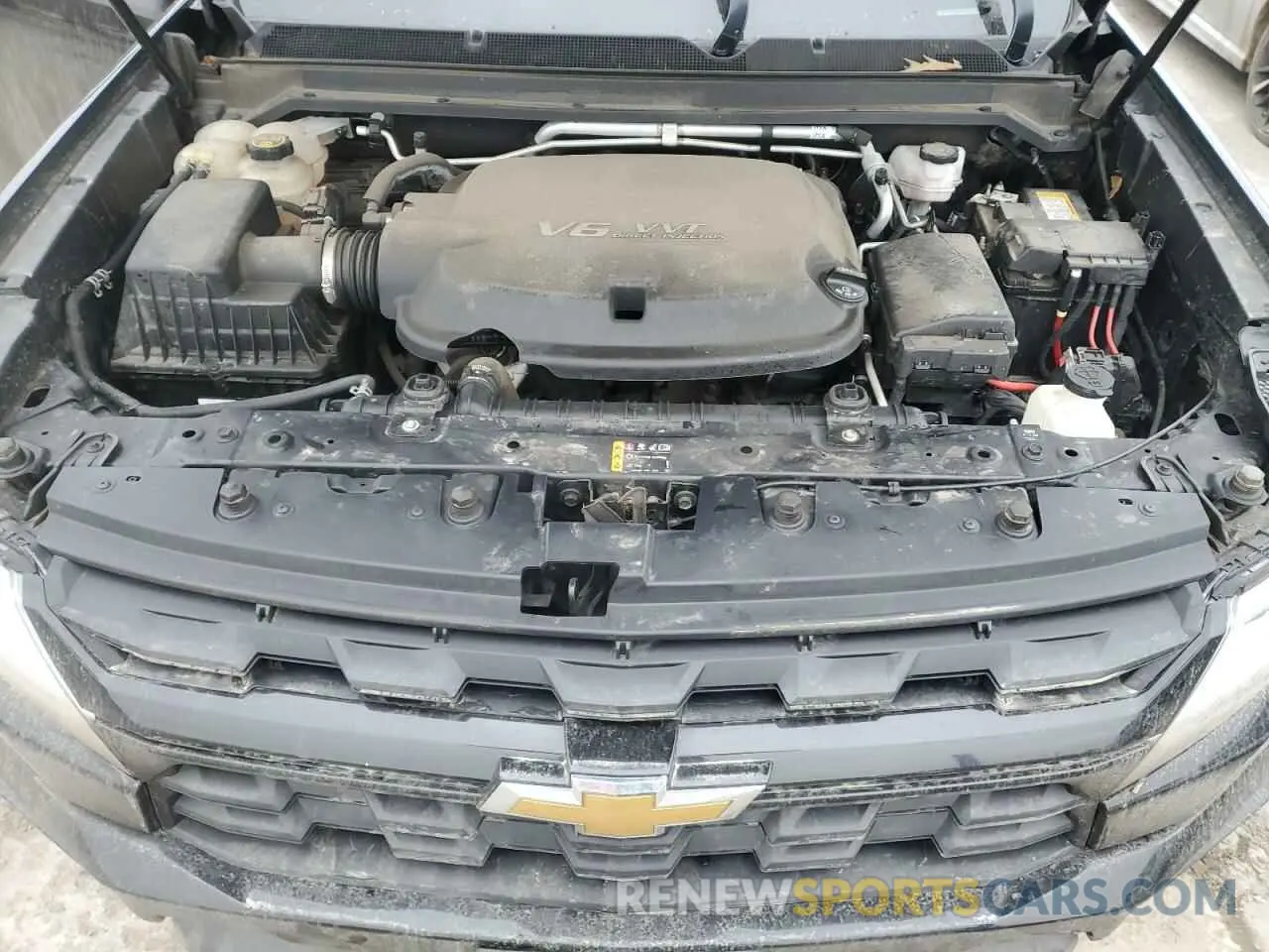 12 fotografías del automóvil dañado 1GCGTBEN3M1245039 CHEVROLET COLORADO 2021
