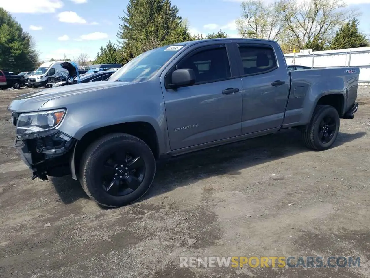 1 fotografías del automóvil dañado 1GCGTBEN4M1118526 CHEVROLET COLORADO 2021