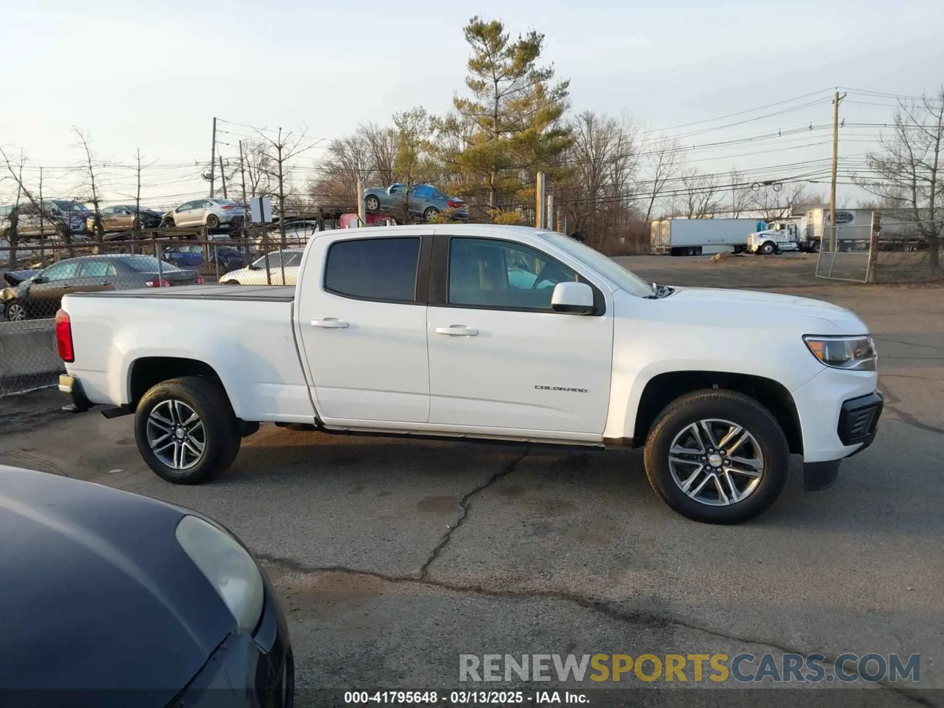 13 fotografías del automóvil dañado 1GCGTBEN5M1146688 CHEVROLET COLORADO 2021
