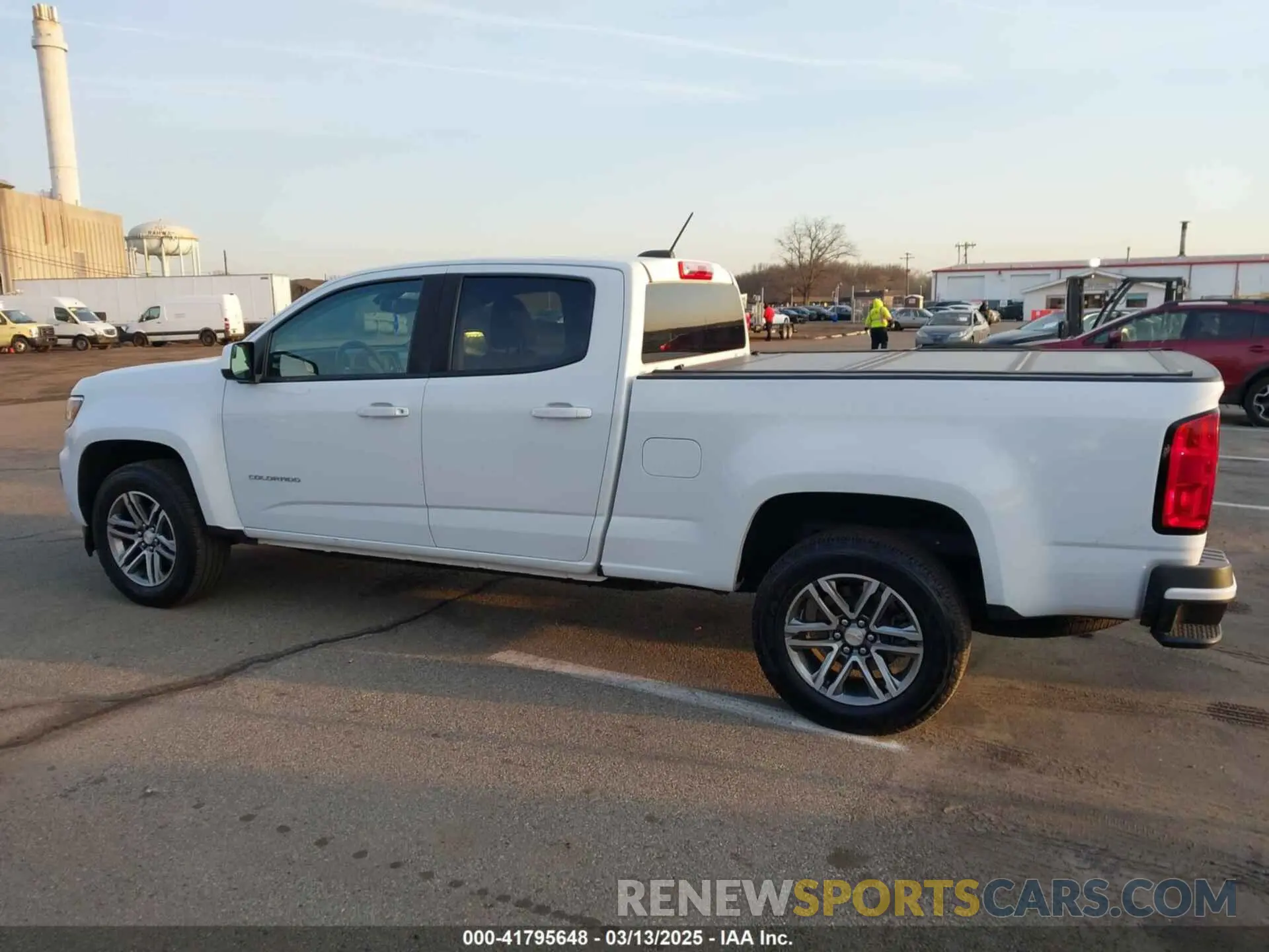 14 fotografías del automóvil dañado 1GCGTBEN5M1146688 CHEVROLET COLORADO 2021