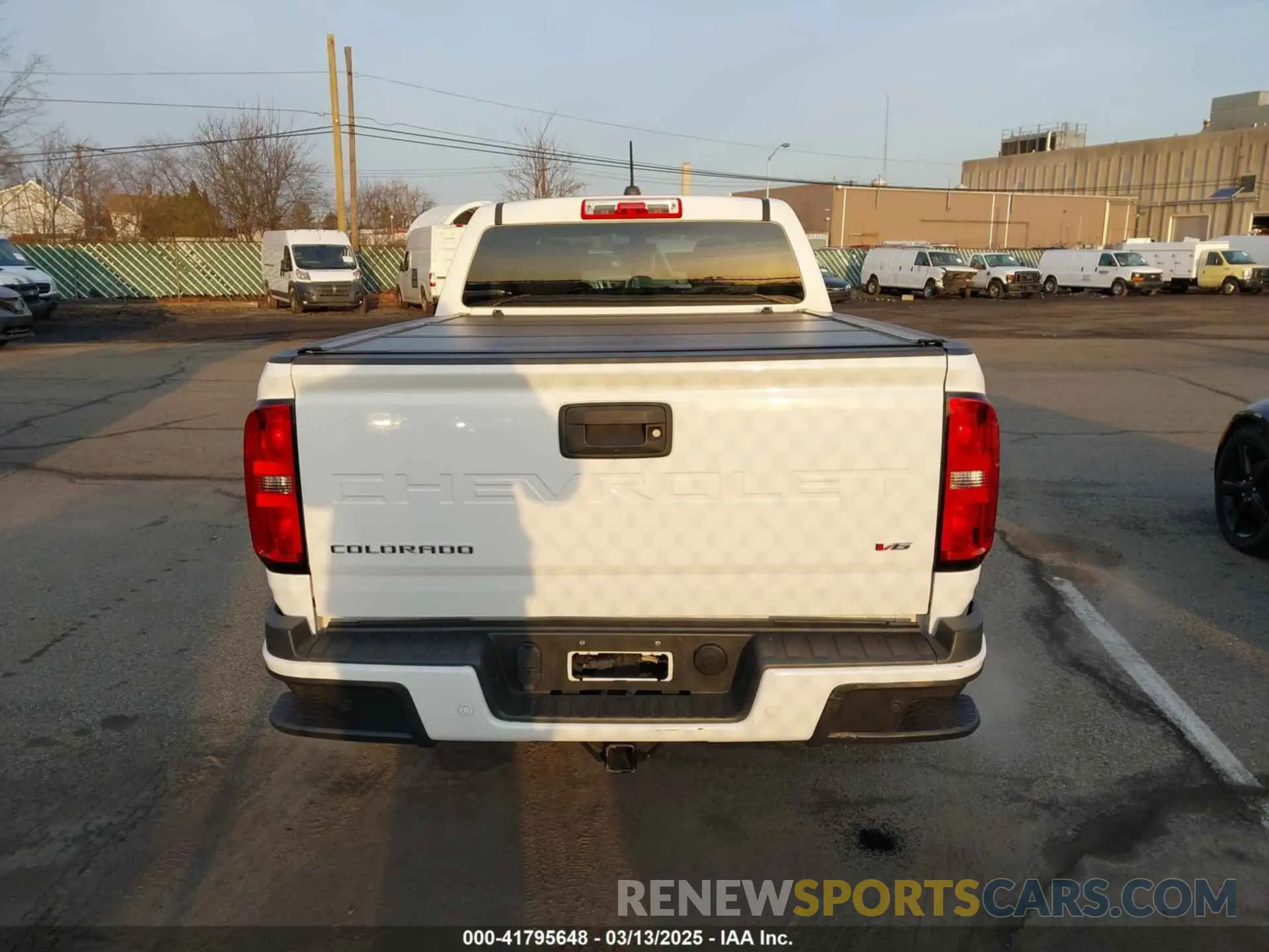 16 fotografías del automóvil dañado 1GCGTBEN5M1146688 CHEVROLET COLORADO 2021