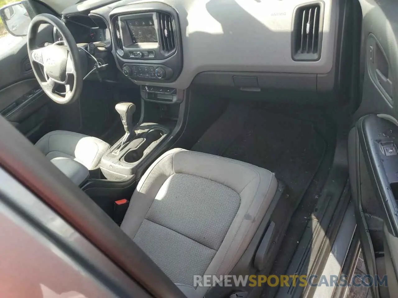 8 fotografías del automóvil dañado 1GCGTBEN7M1112753 CHEVROLET COLORADO 2021