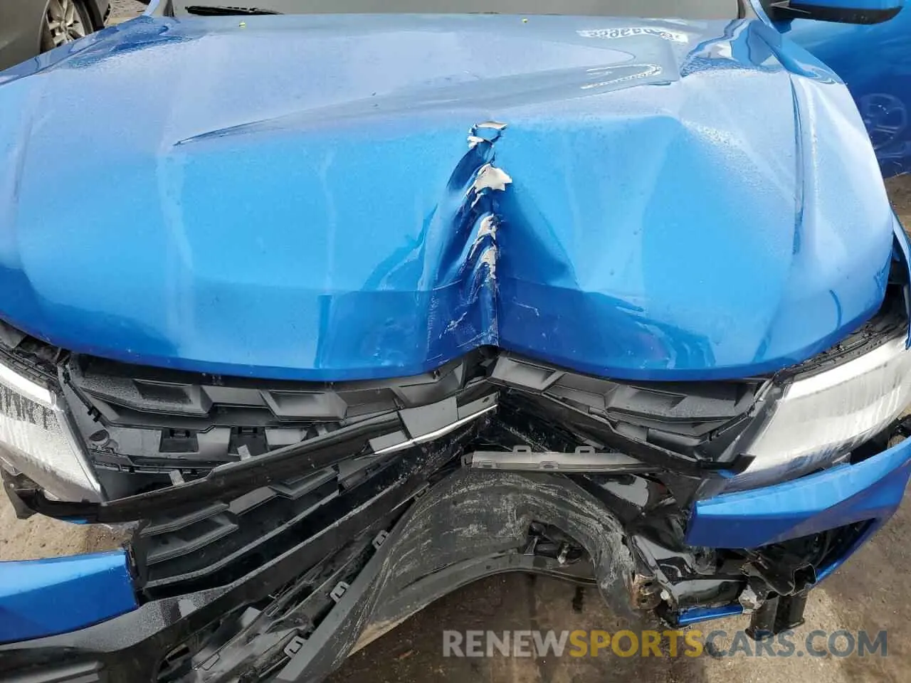 11 fotografías del automóvil dañado 1GCGTBENXM1138215 CHEVROLET COLORADO 2021