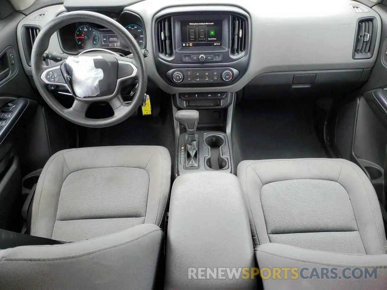 8 fotografías del automóvil dañado 1GCGTBENXM1138215 CHEVROLET COLORADO 2021