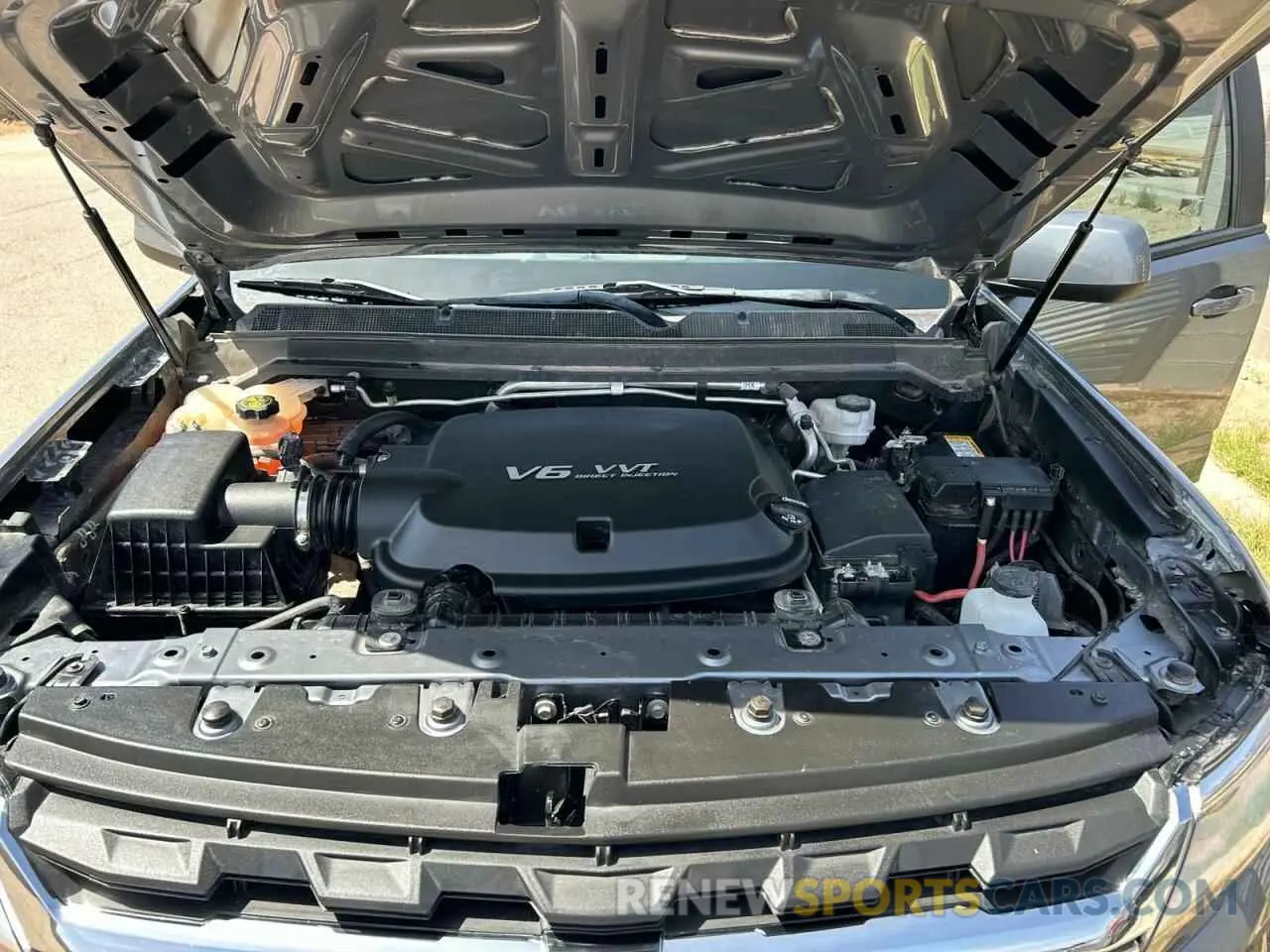 7 fotografías del automóvil dañado 1GCGTBENXM1216895 CHEVROLET COLORADO 2021