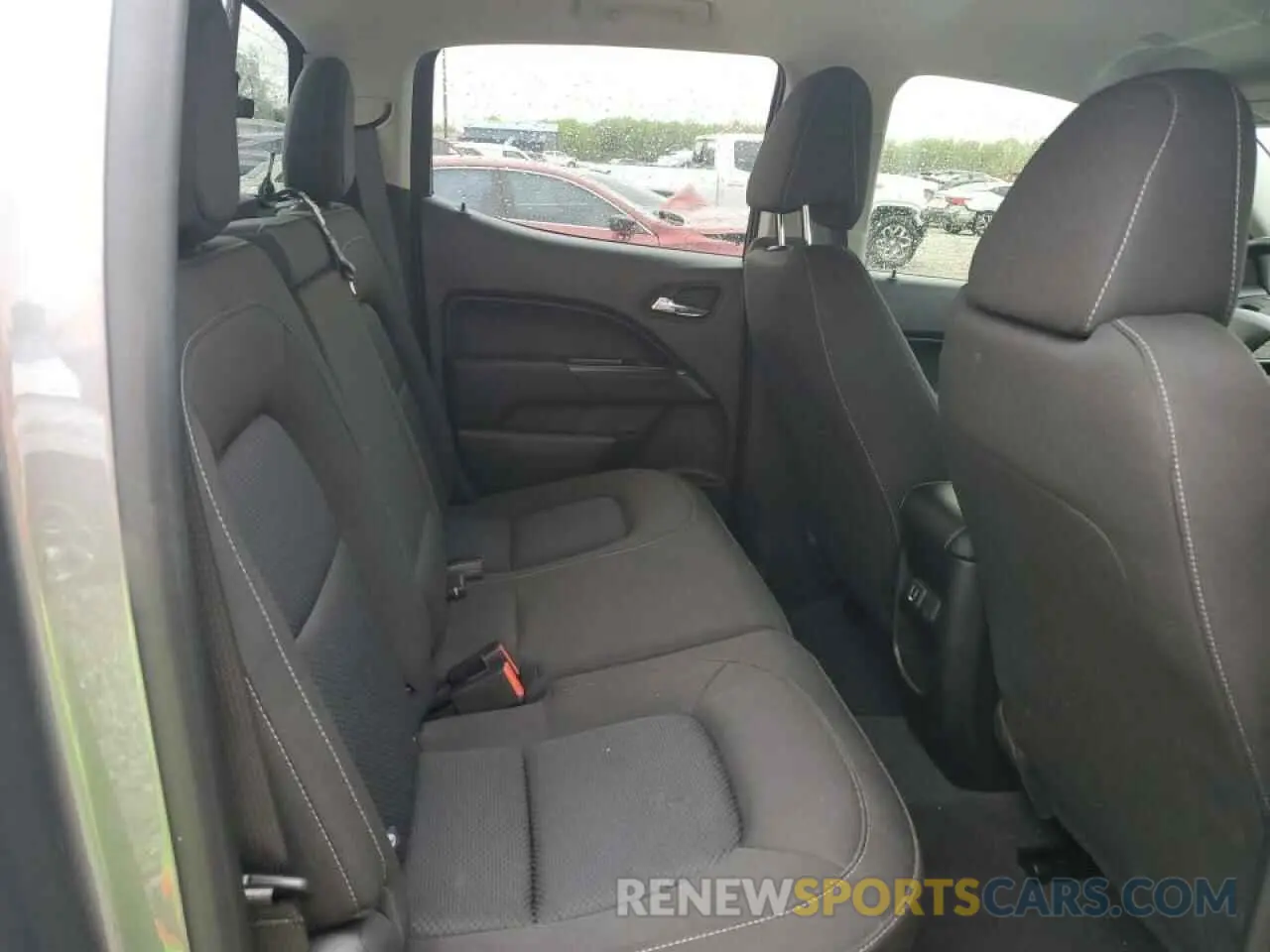 10 fotografías del automóvil dañado 1GCGTCEN0M1297640 CHEVROLET COLORADO 2021