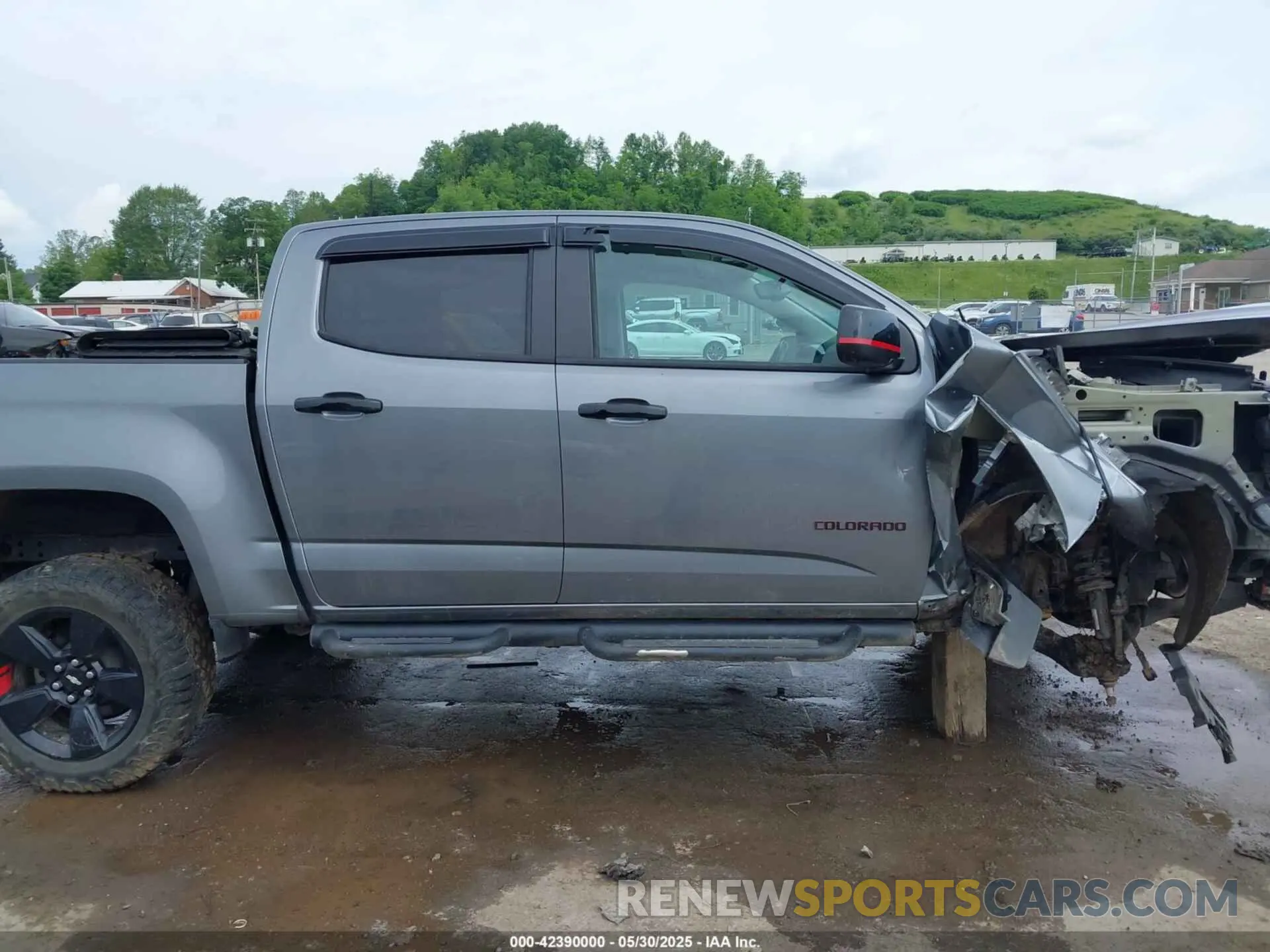 14 fotografías del automóvil dañado 1GCGTCEN1M1105688 CHEVROLET COLORADO 2021