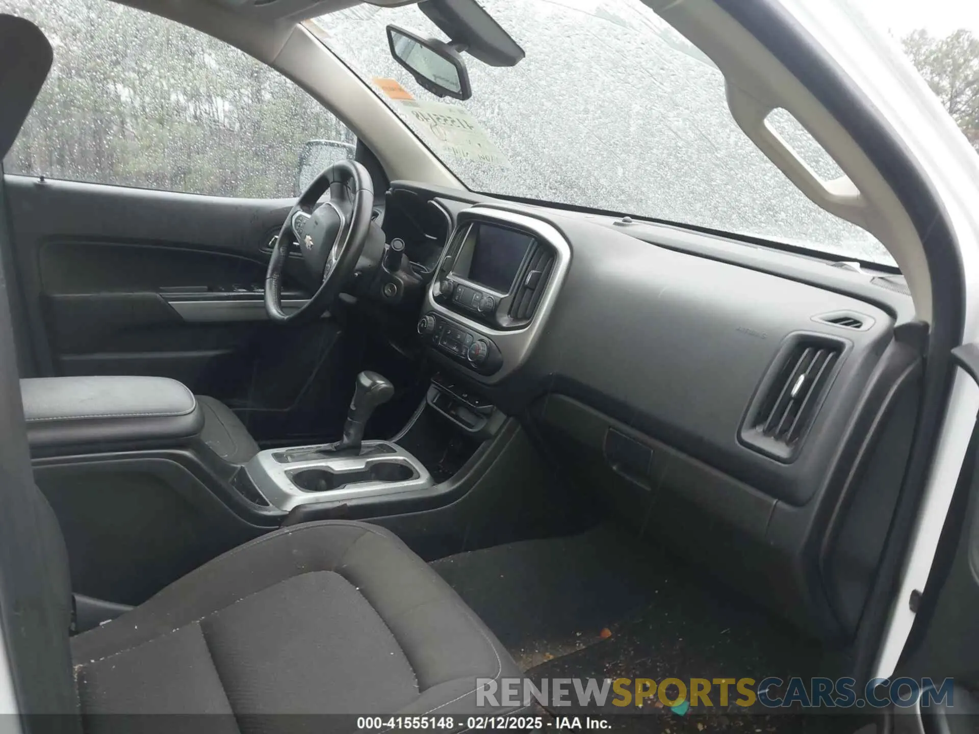 5 fotografías del automóvil dañado 1GCGTCEN1M1244106 CHEVROLET COLORADO 2021