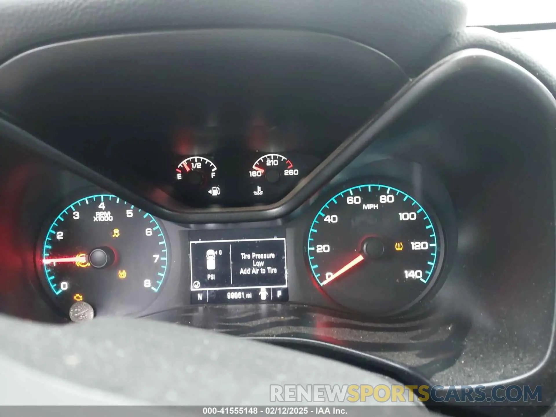 7 fotografías del automóvil dañado 1GCGTCEN1M1244106 CHEVROLET COLORADO 2021
