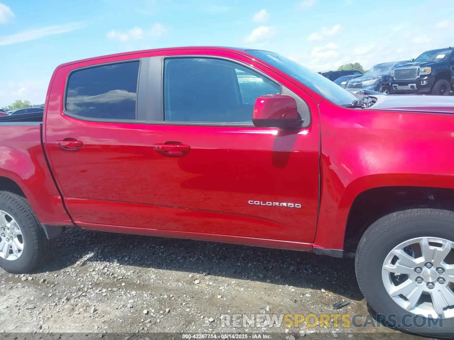 13 fotografías del automóvil dañado 1GCGTCEN9M1132430 CHEVROLET COLORADO 2021
