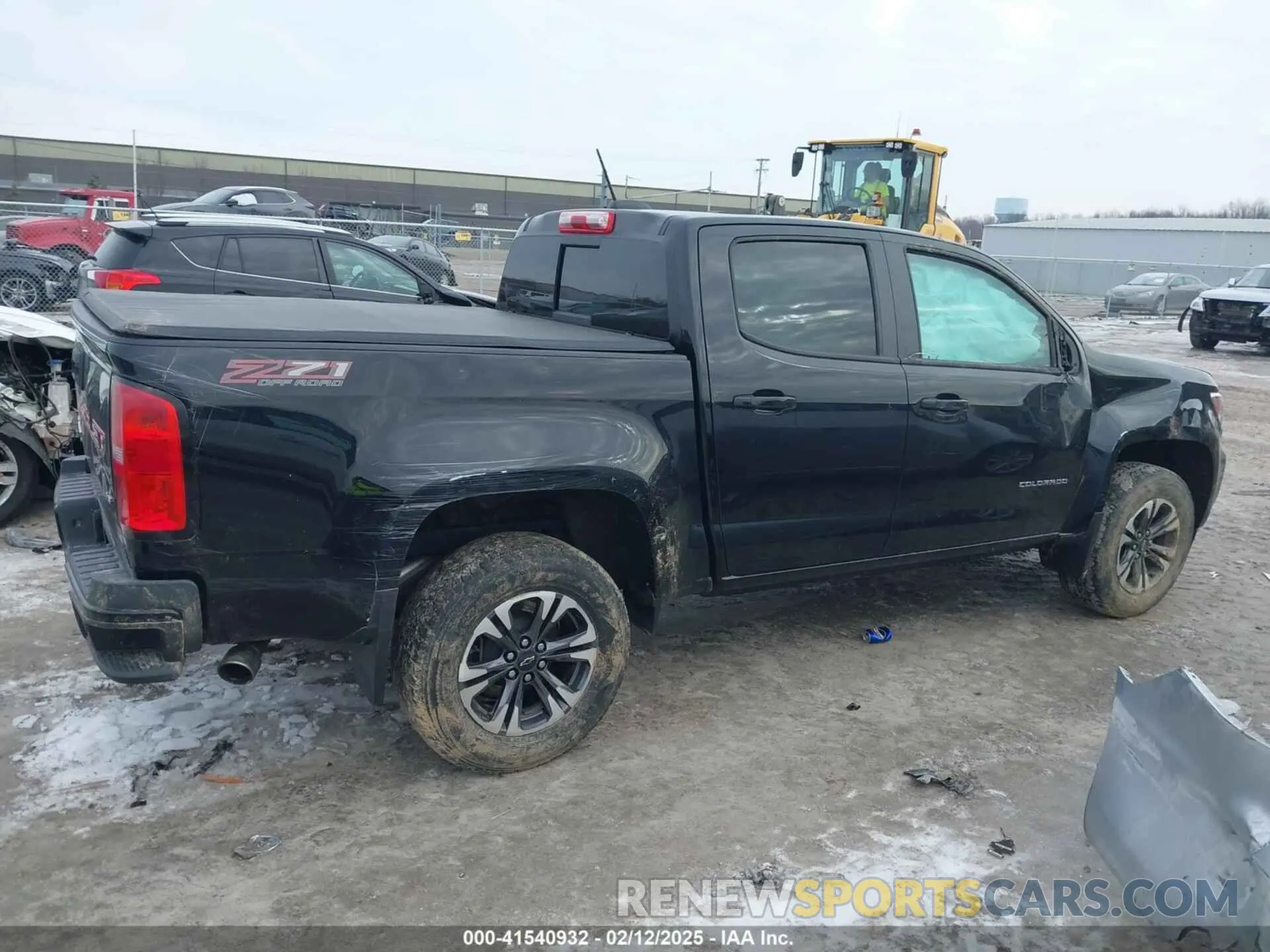 13 fotografías del automóvil dañado 1GCGTDEN0M1117014 CHEVROLET COLORADO 2021