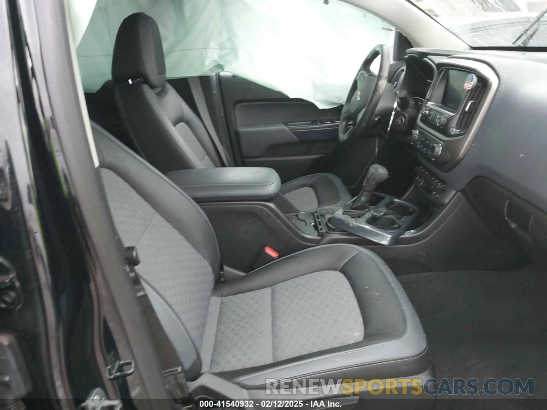 5 fotografías del automóvil dañado 1GCGTDEN0M1117014 CHEVROLET COLORADO 2021
