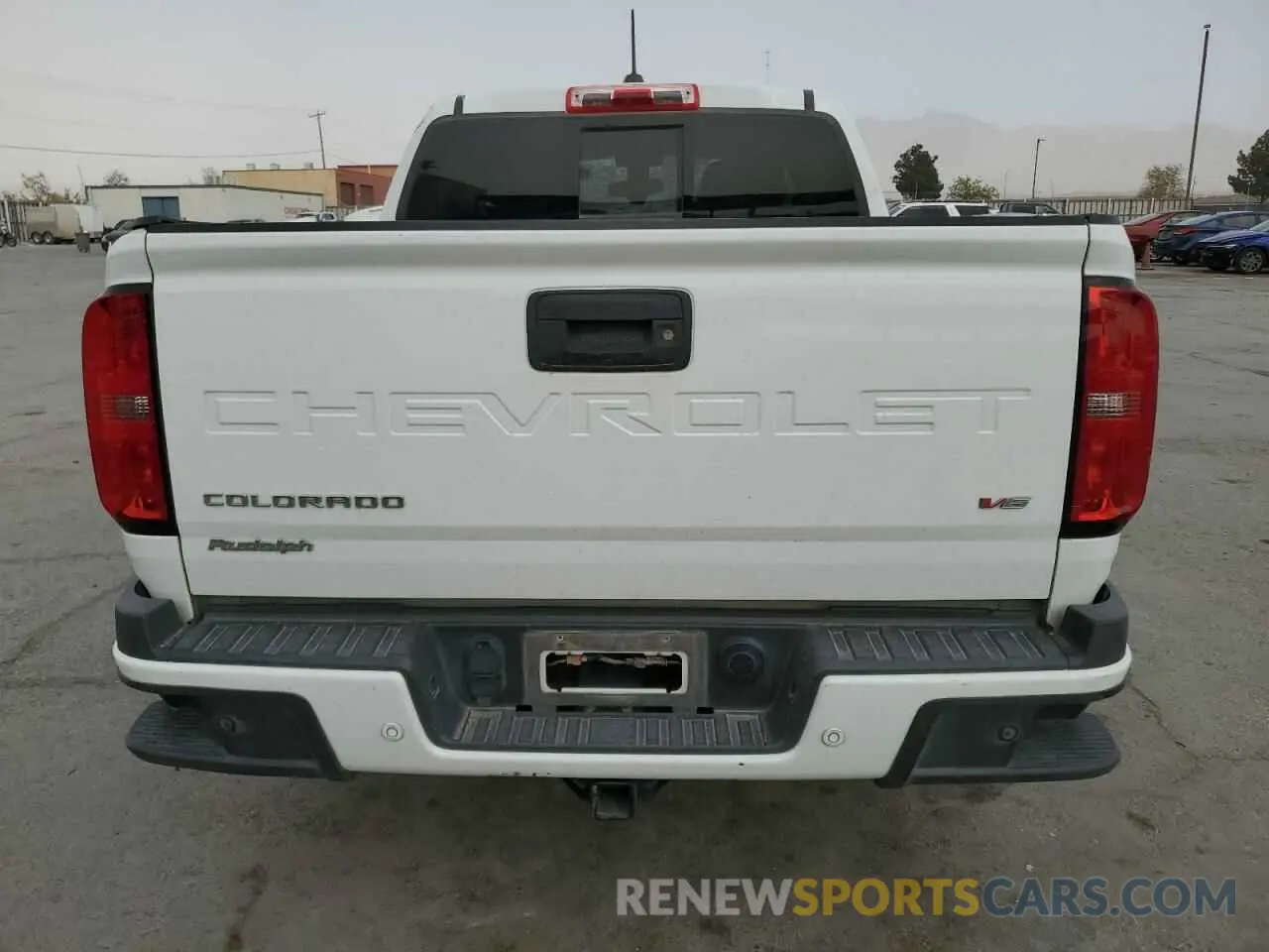 6 fotografías del automóvil dañado 1GCGTDEN2M1116950 CHEVROLET COLORADO 2021