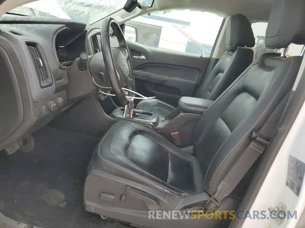 7 fotografías del automóvil dañado 1GCGTDEN2M1116950 CHEVROLET COLORADO 2021